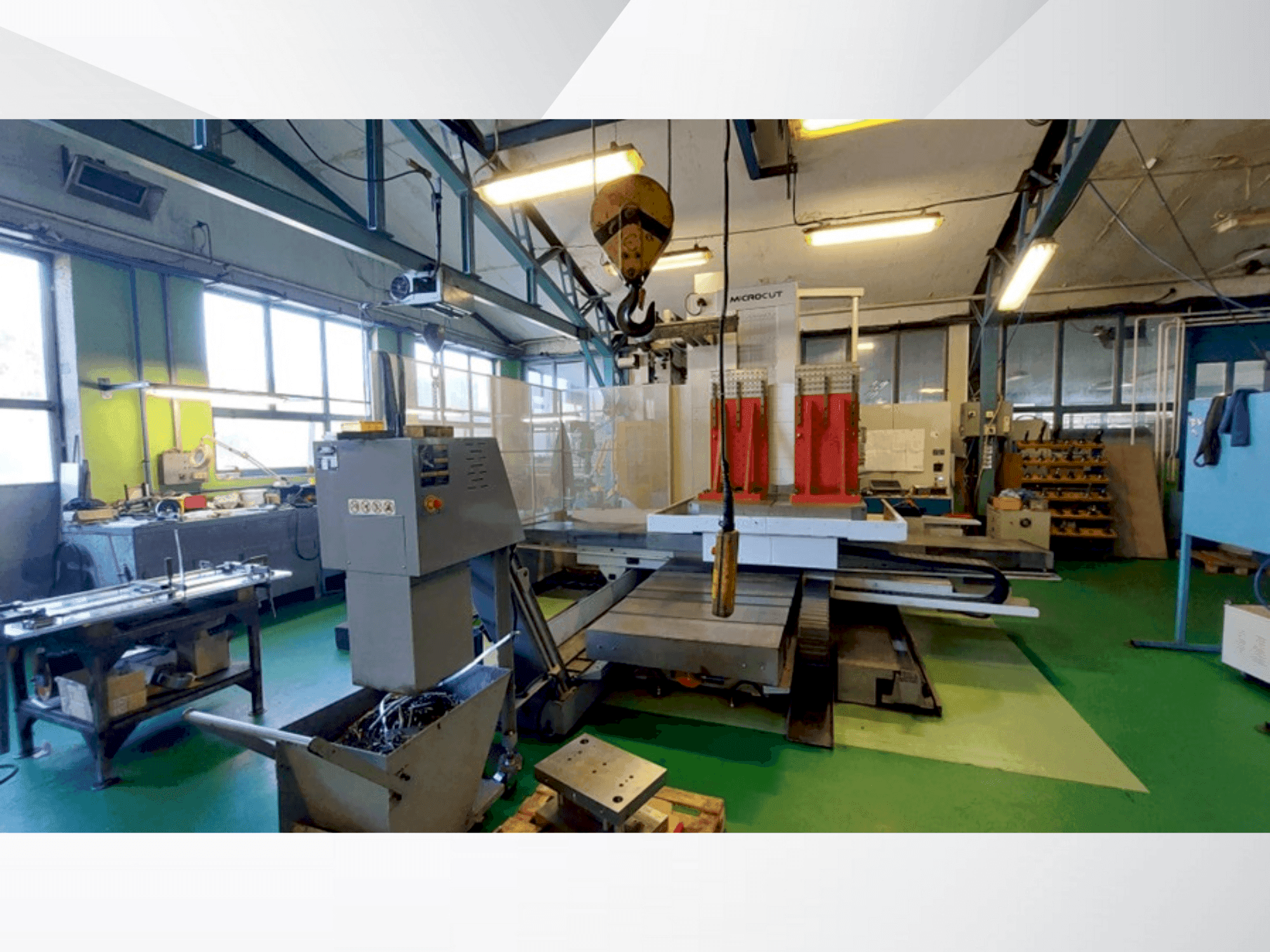Koneen MICROCUT HBM-4 etunäkymä