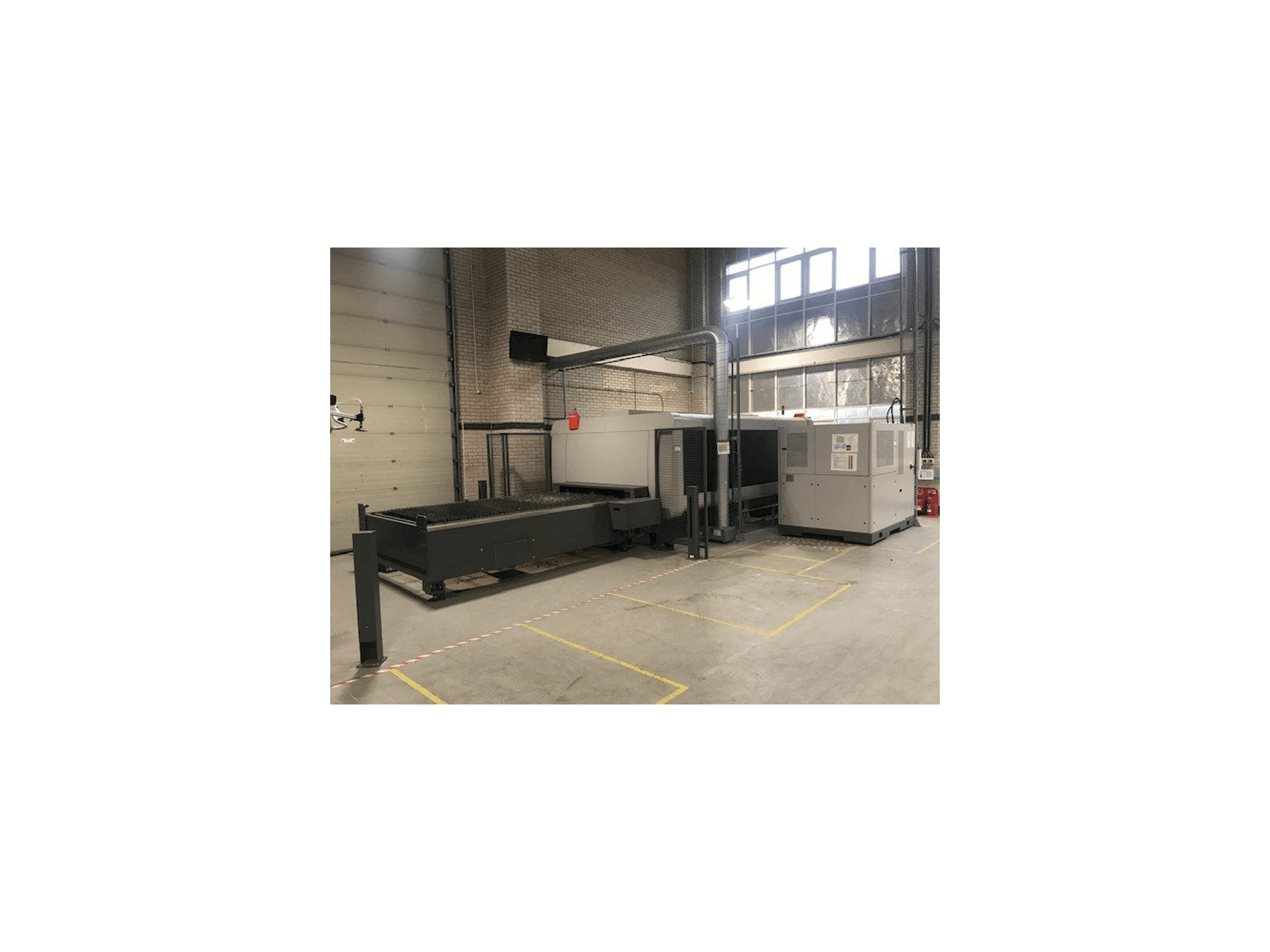 Koneen Bystronic BySprint Fiber 3015 etunäkymä