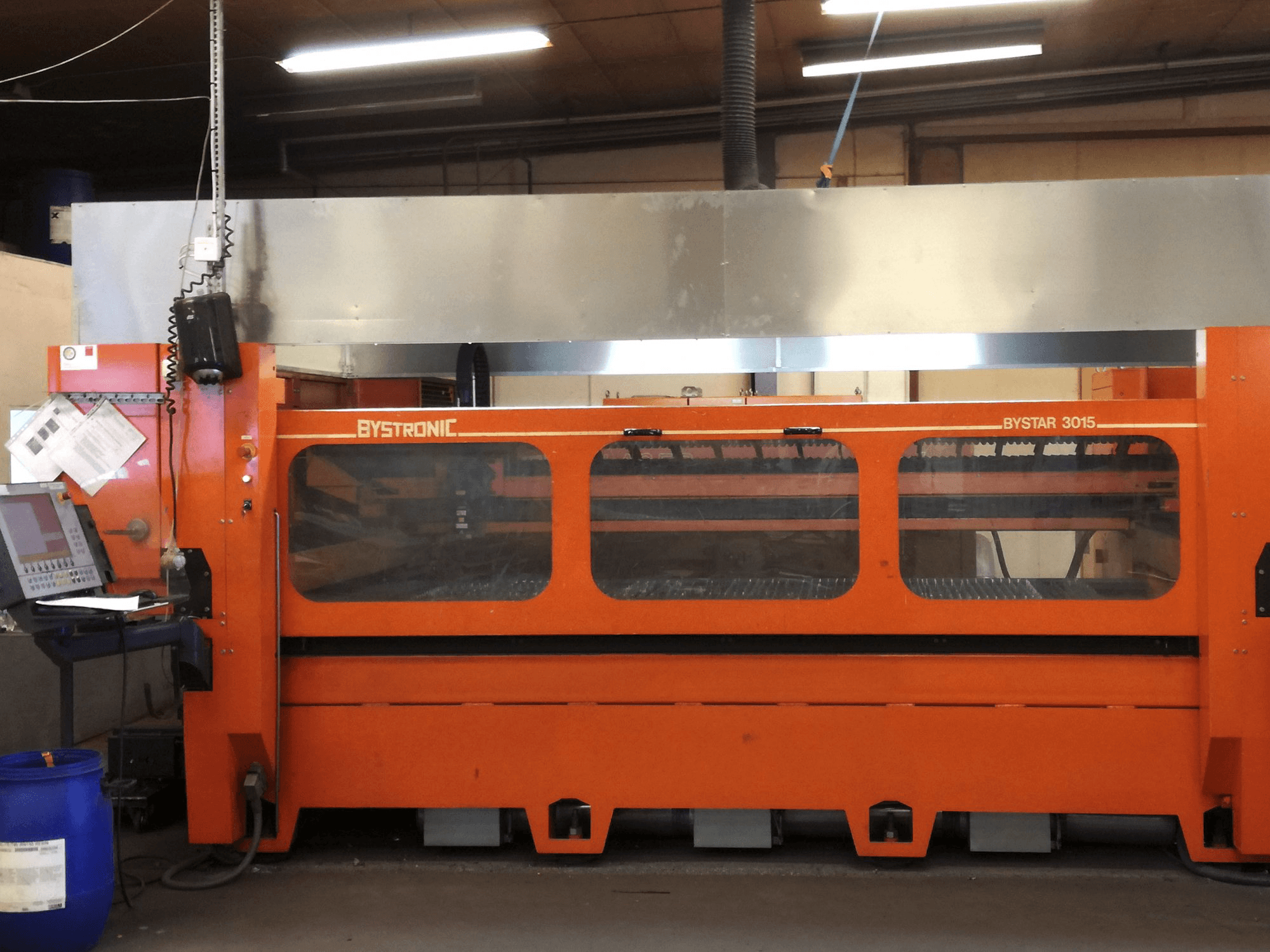 Koneen Bystronic etunäkymäBystar 3015