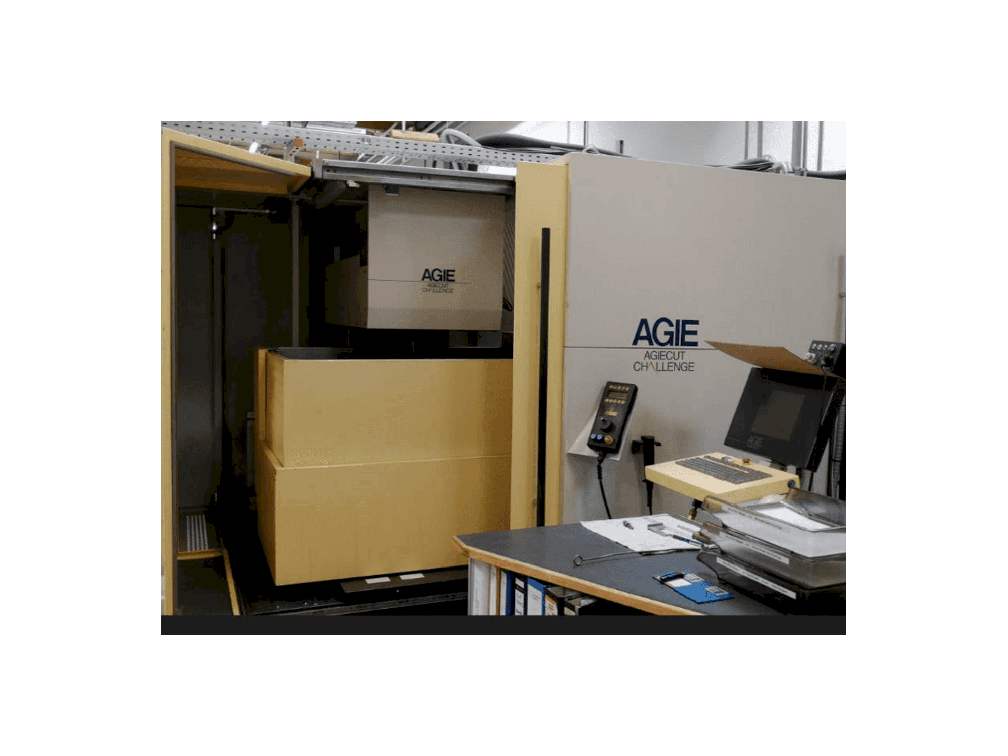 Koneen AGIE AGIECUT CHALLENGE 3 etunäkymä