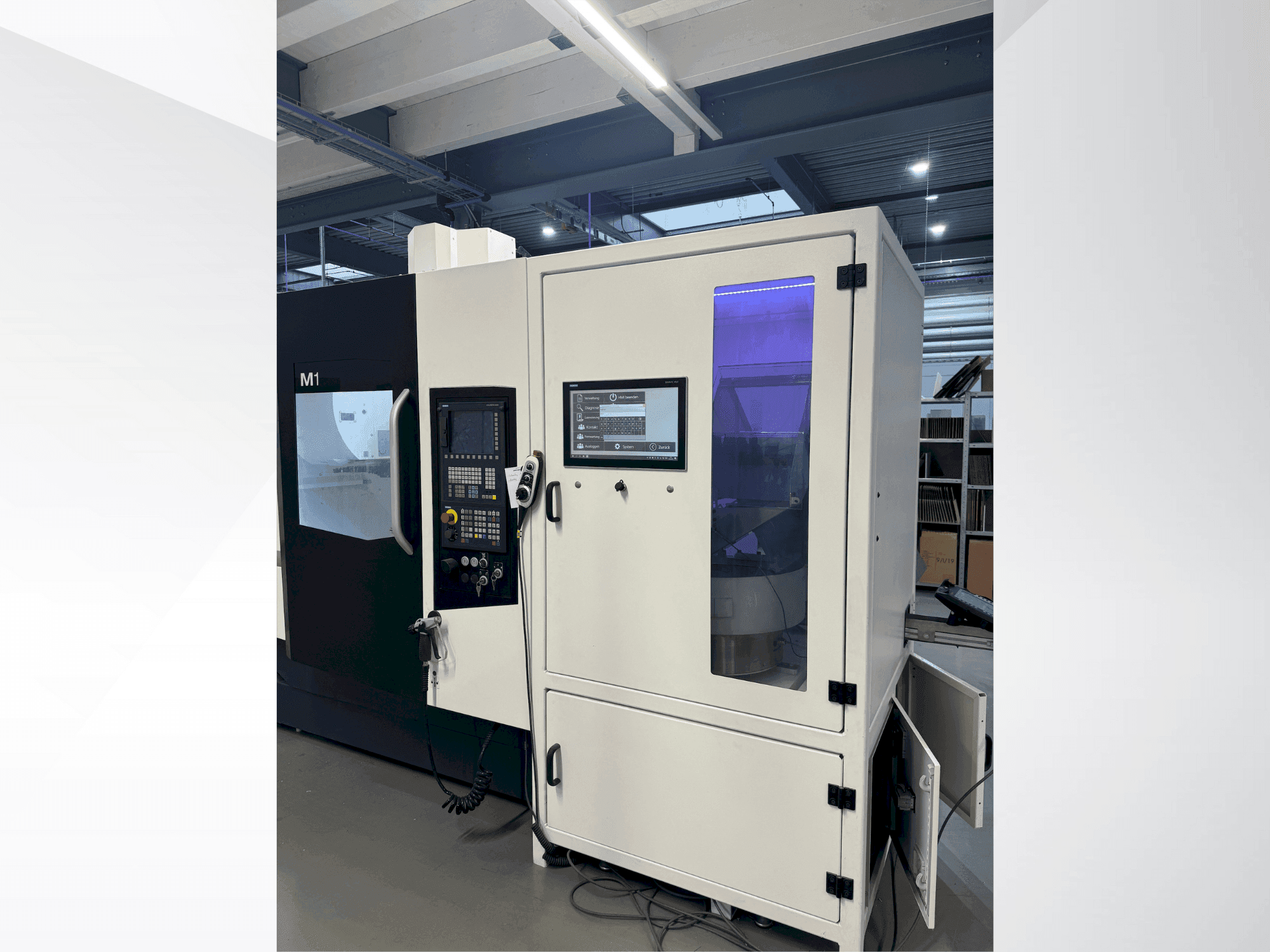 Koneen DMG M1 etunäkymä