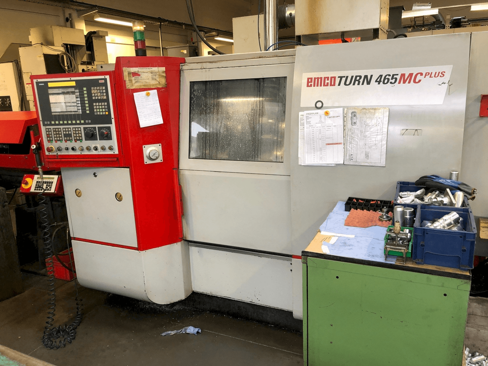 Koneen EMCO ET465 MCplus TCM etunäkymä