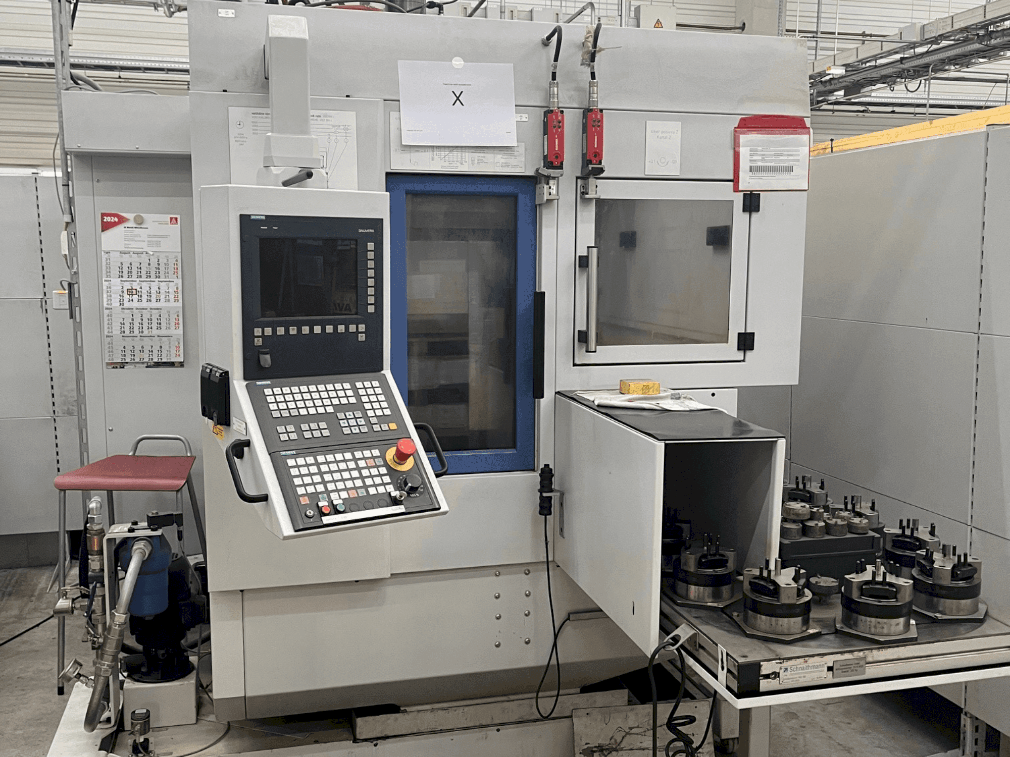 Koneen Scherer - Feinbau VDZ 100L etunäkymä