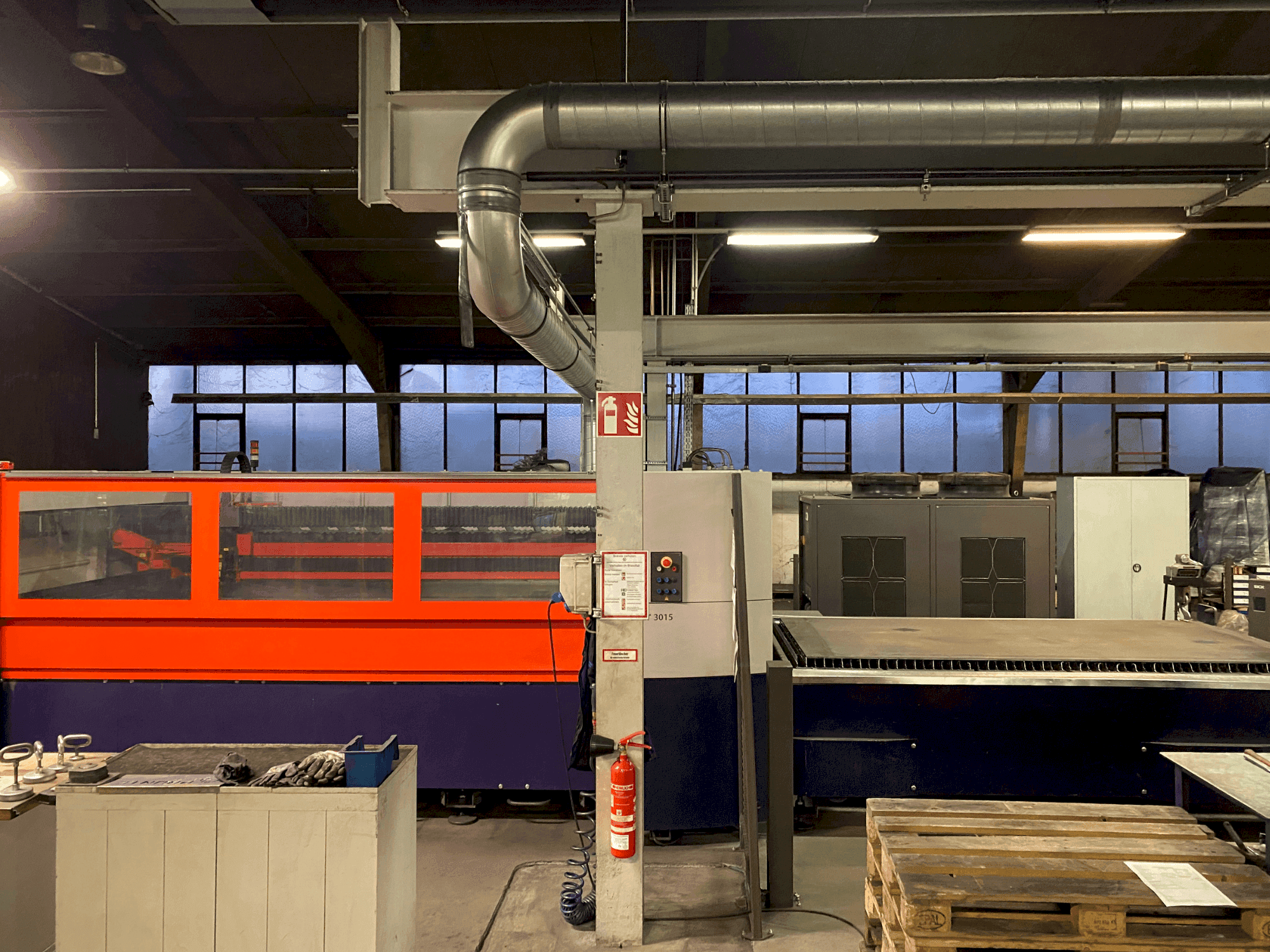 Koneen Bystronic Bystar 3015/4400 etunäkymä