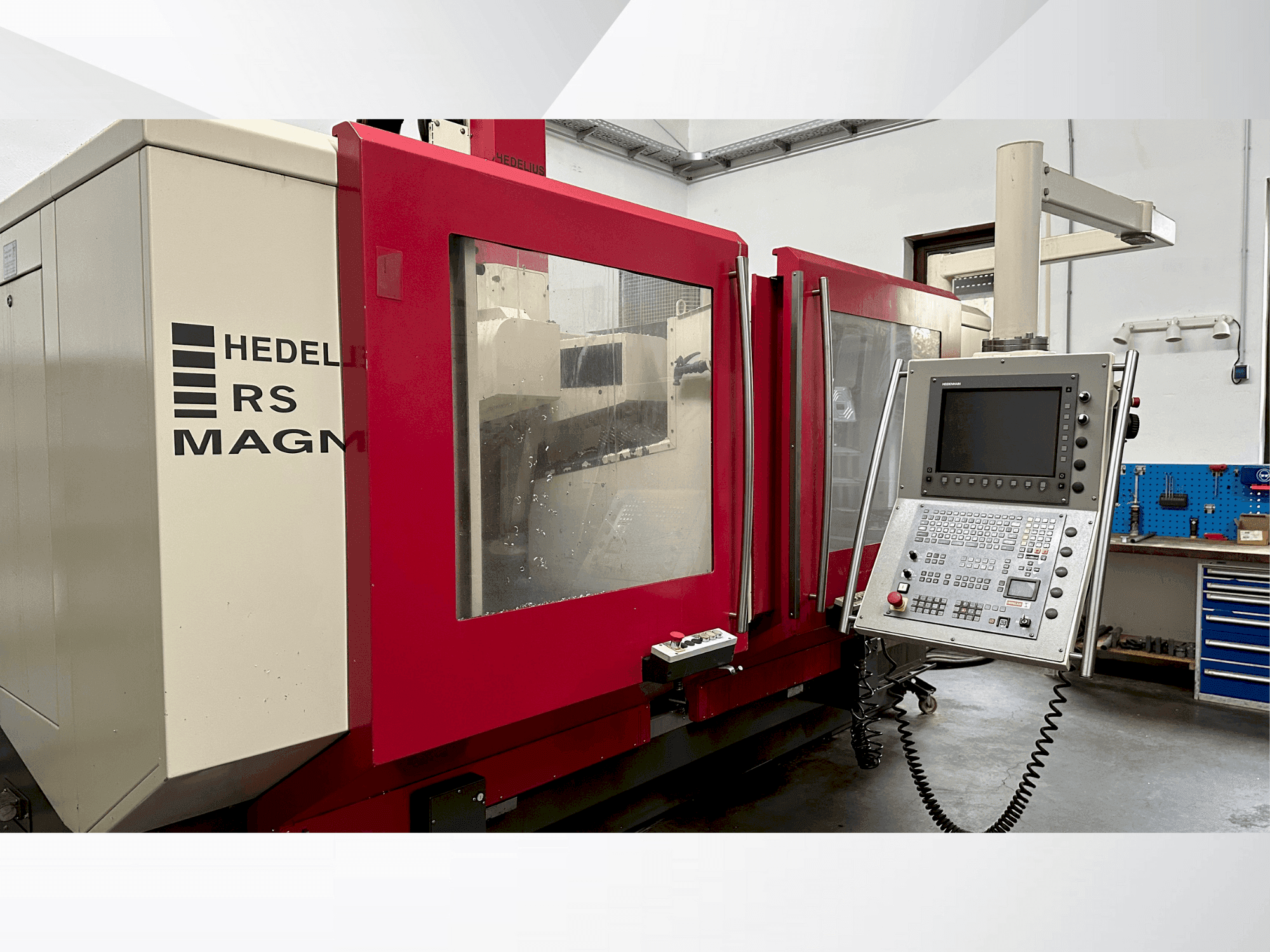 Koneen HEDELIUS RS60KM-2000 etunäkymä