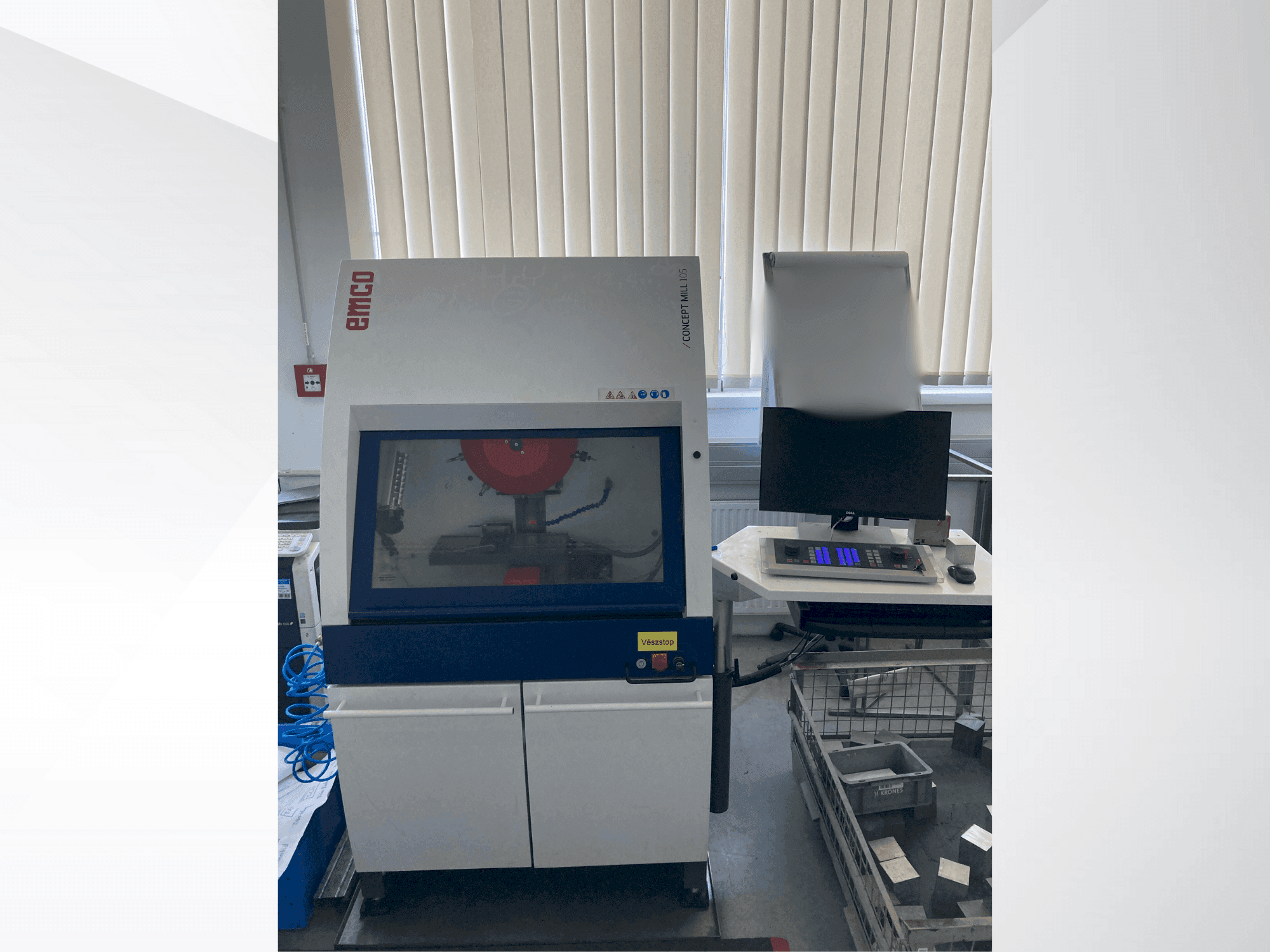 Koneen EMCO Concept Mill 105 etunäkymä