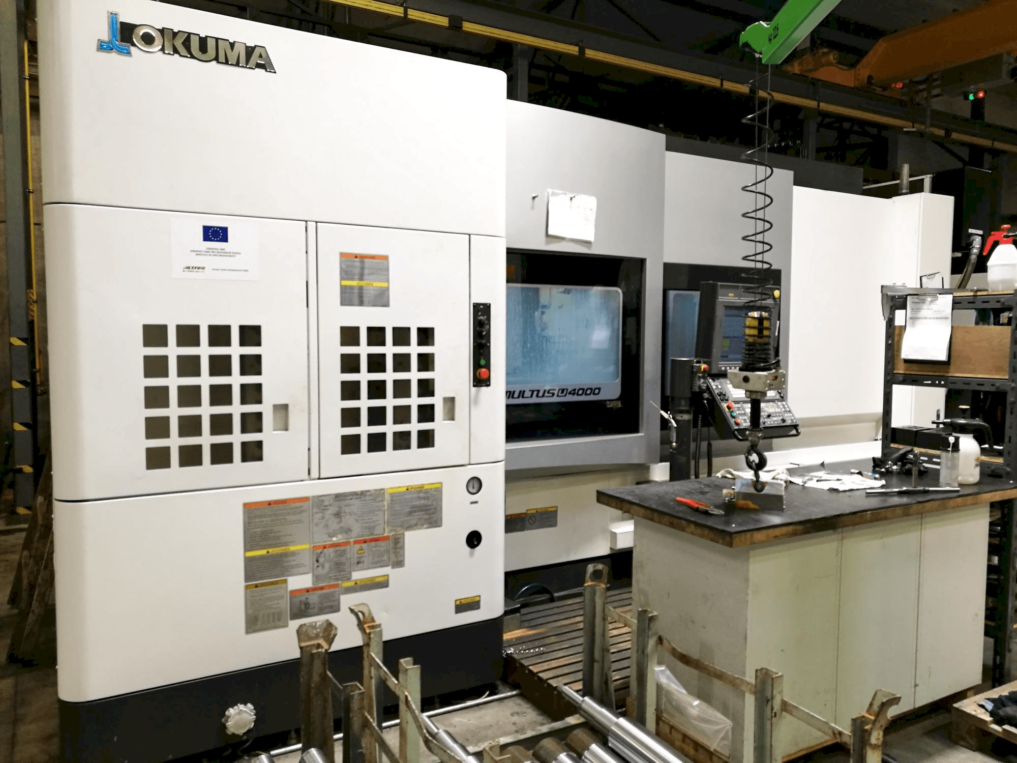 Koneen Okuma Multus U4000 1SC-2000 etunäkymä