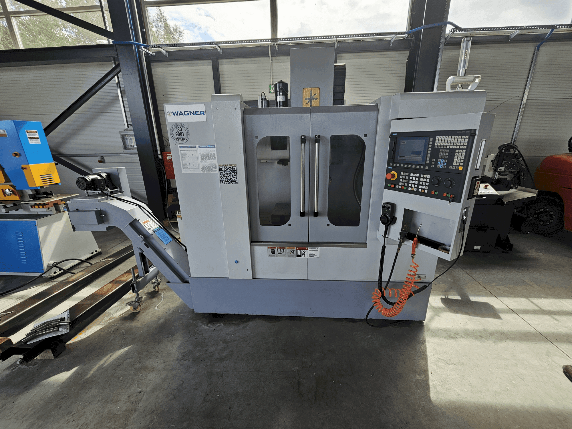Koneen WAGNER WMC 600 L etunäkymä
