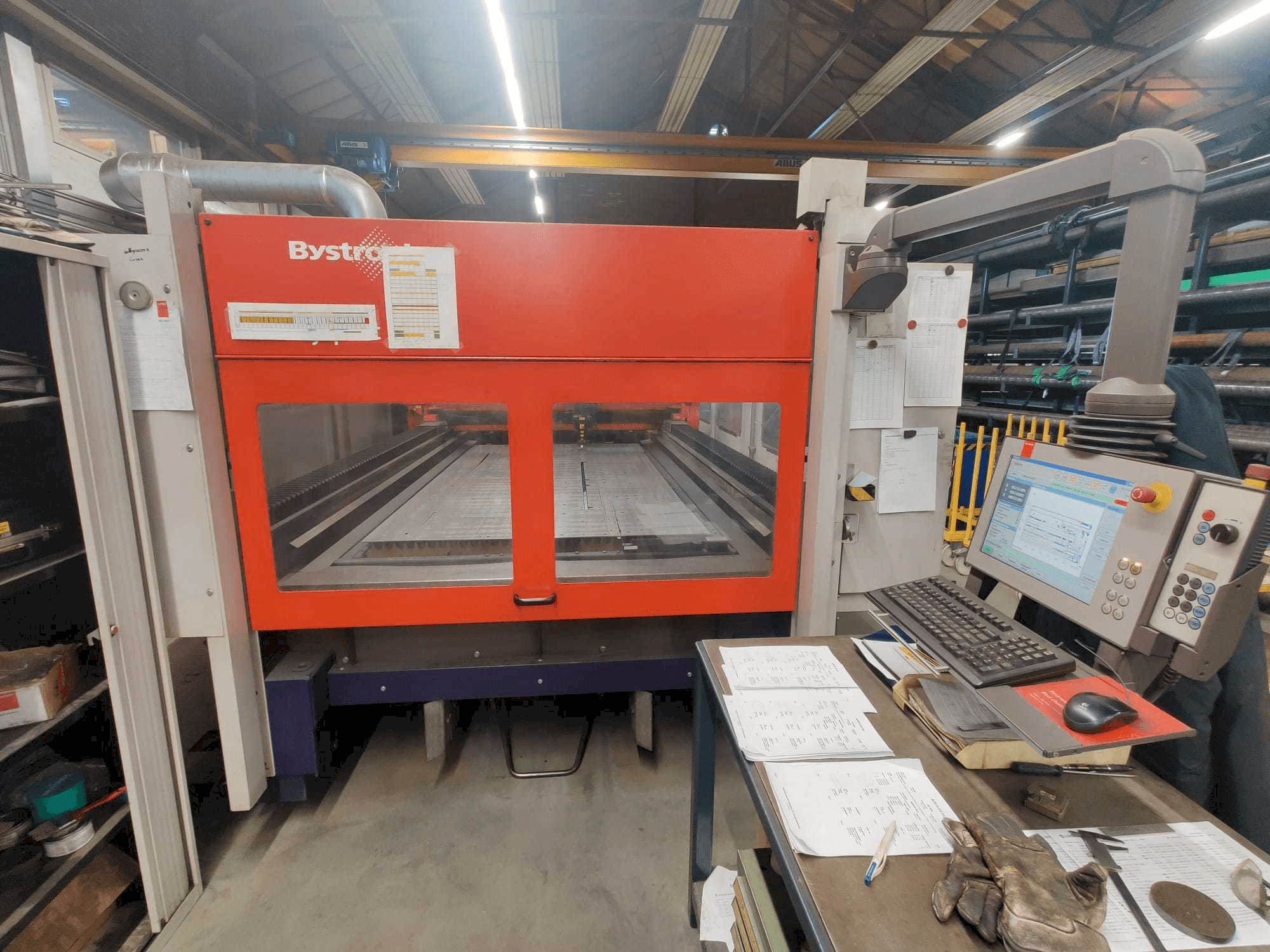 Koneen Bystronic Bysprint 3015 etunäkymä