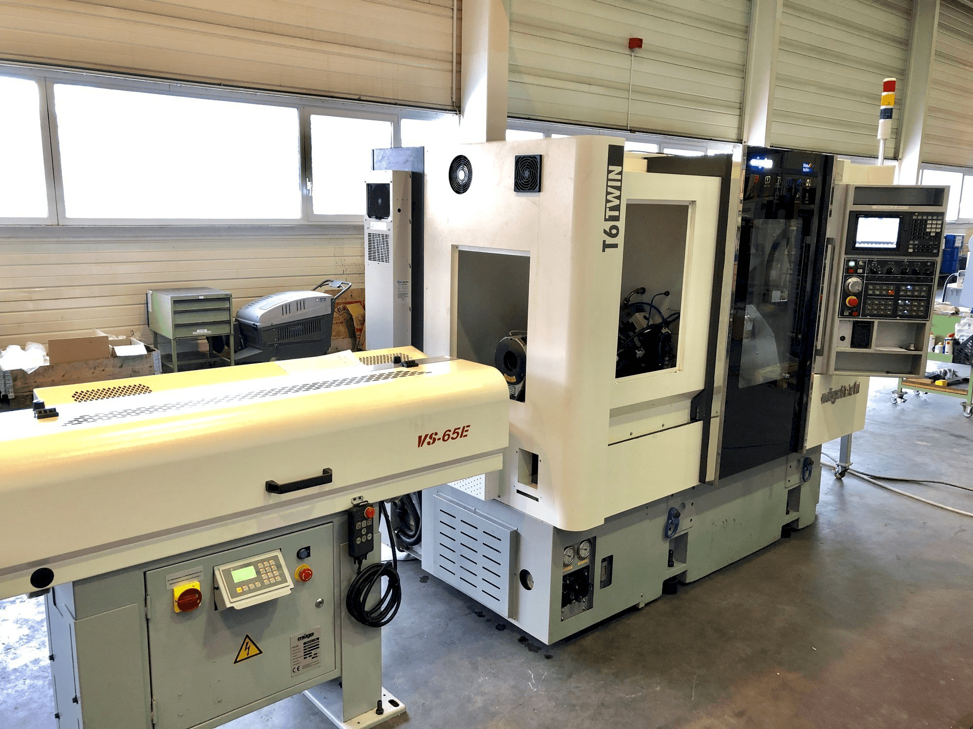 Koneen Müga T6 Twin 60 etunäkymä