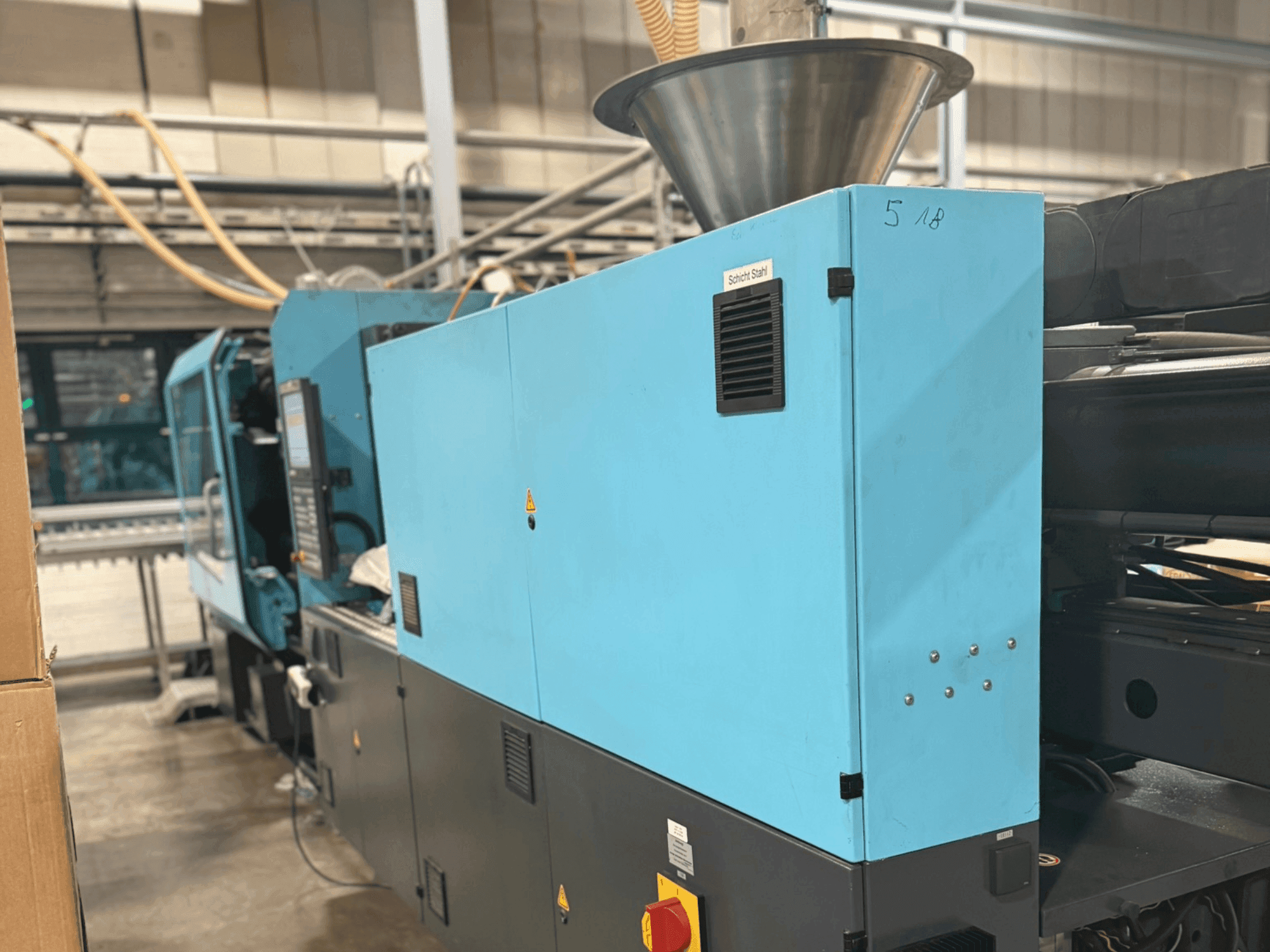 Koneen SUMITOMO SHI DEMAG El-Exis S250/630-1600 etunäkymä