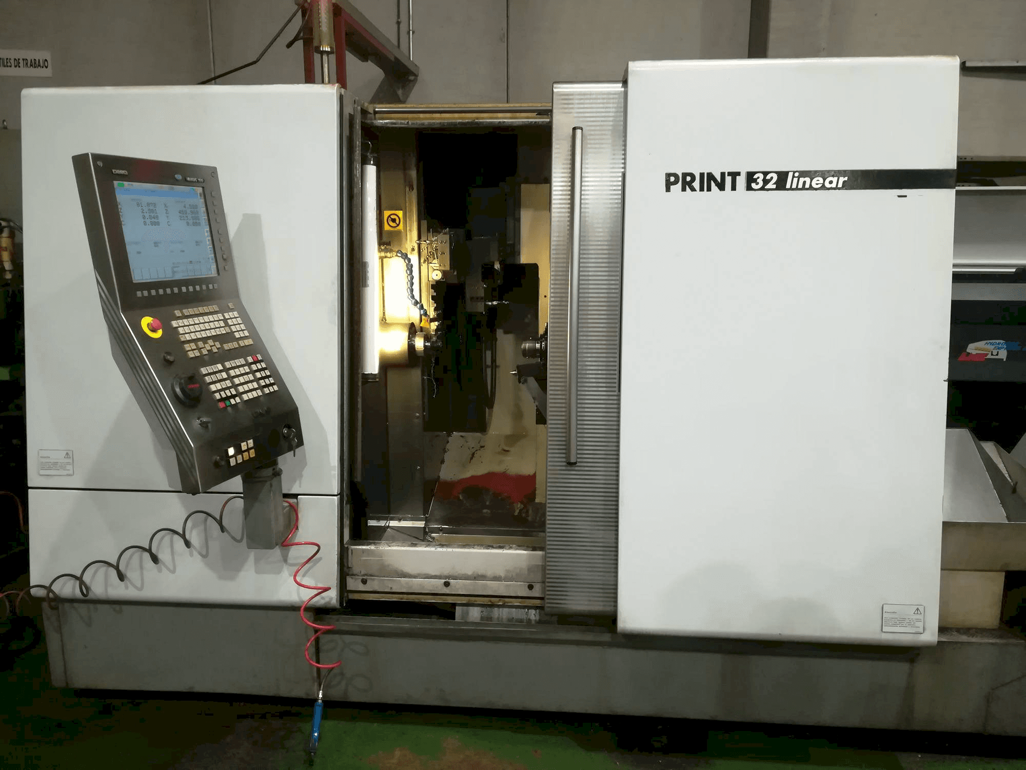 Koneen Gildemeister Sprint 32 linear etunäkymä