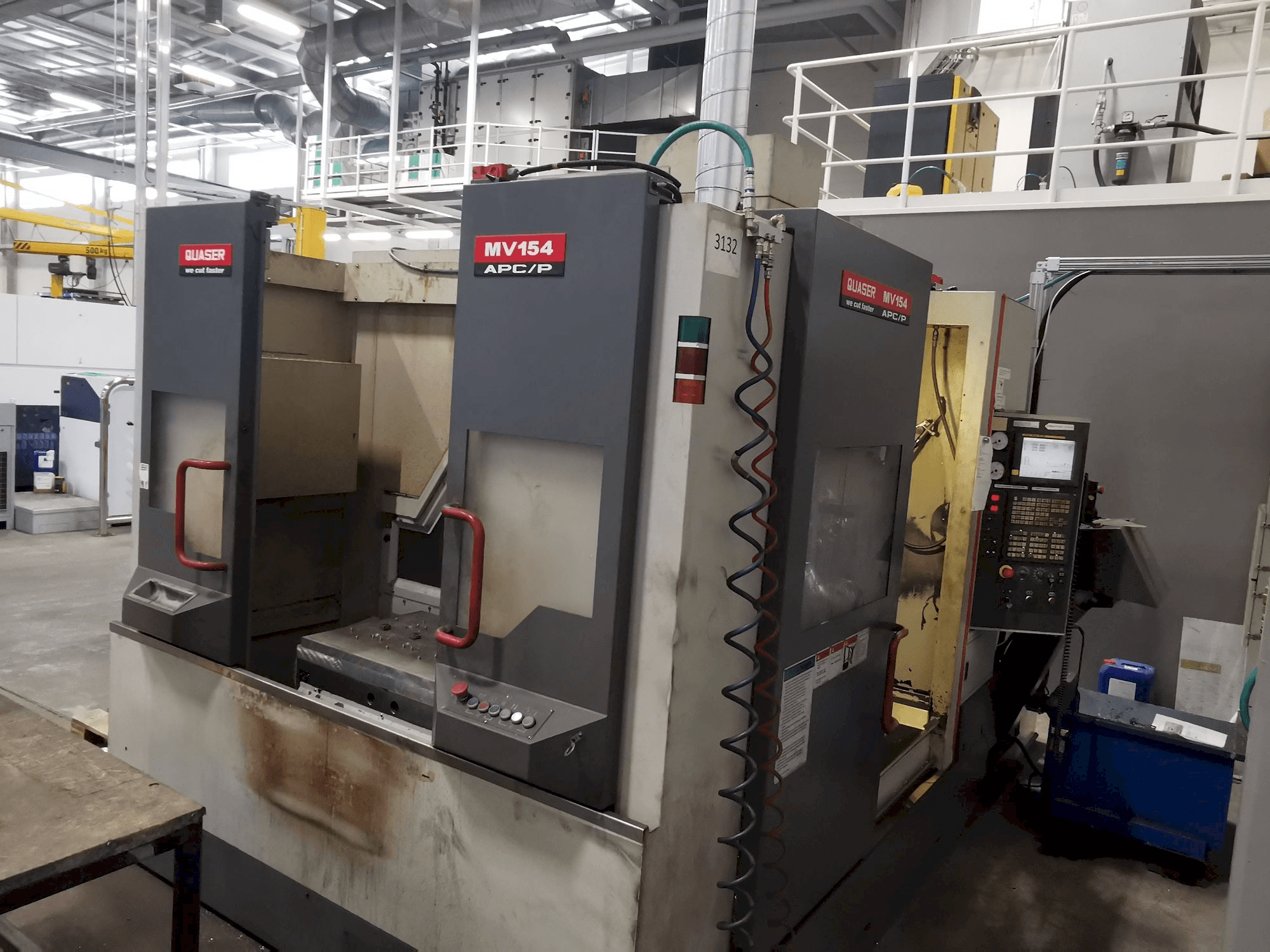 Koneen Quaser MV154APC/P12 etunäkymä