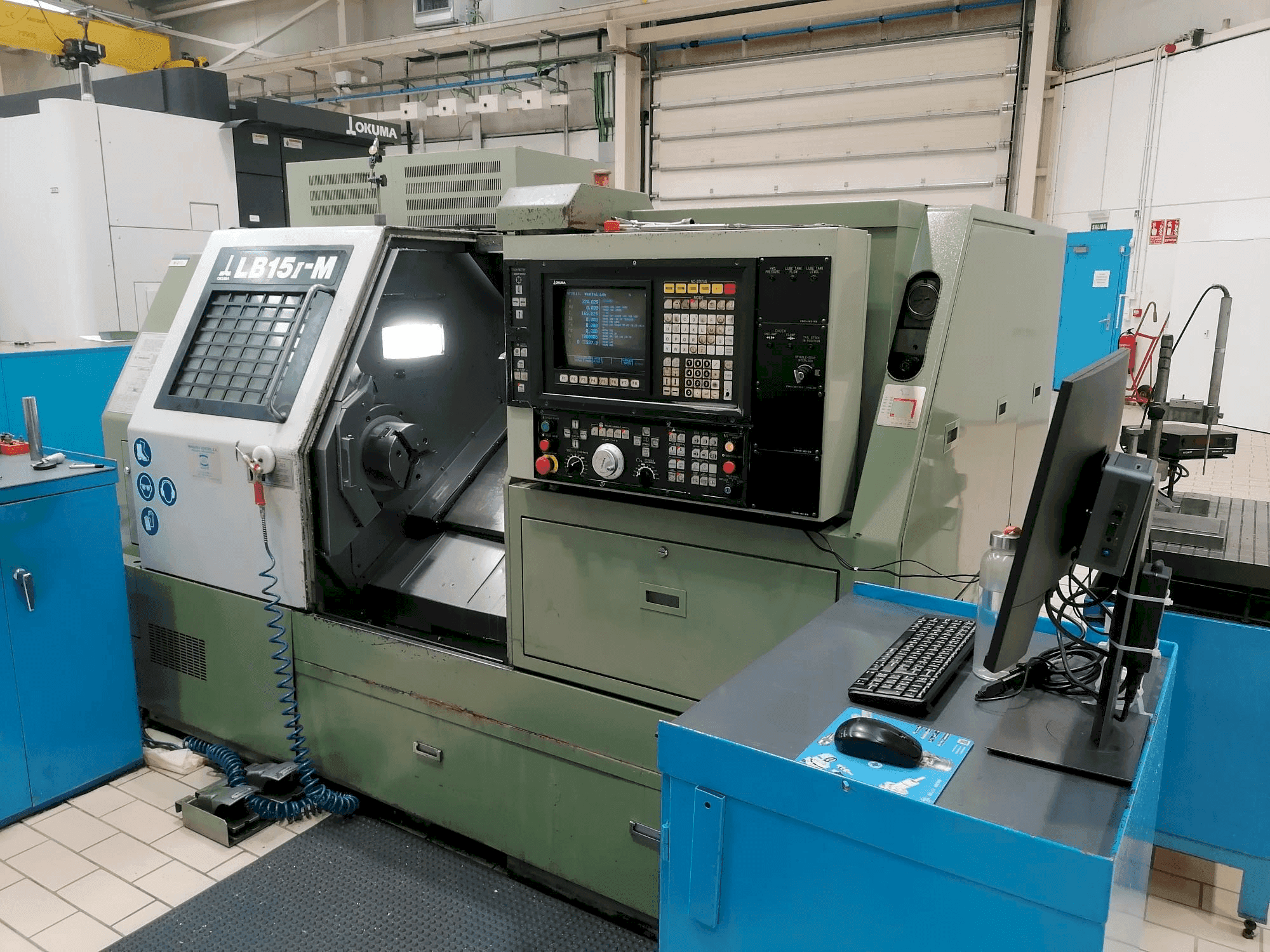 Koneen Okuma LB15-M etunäkymä