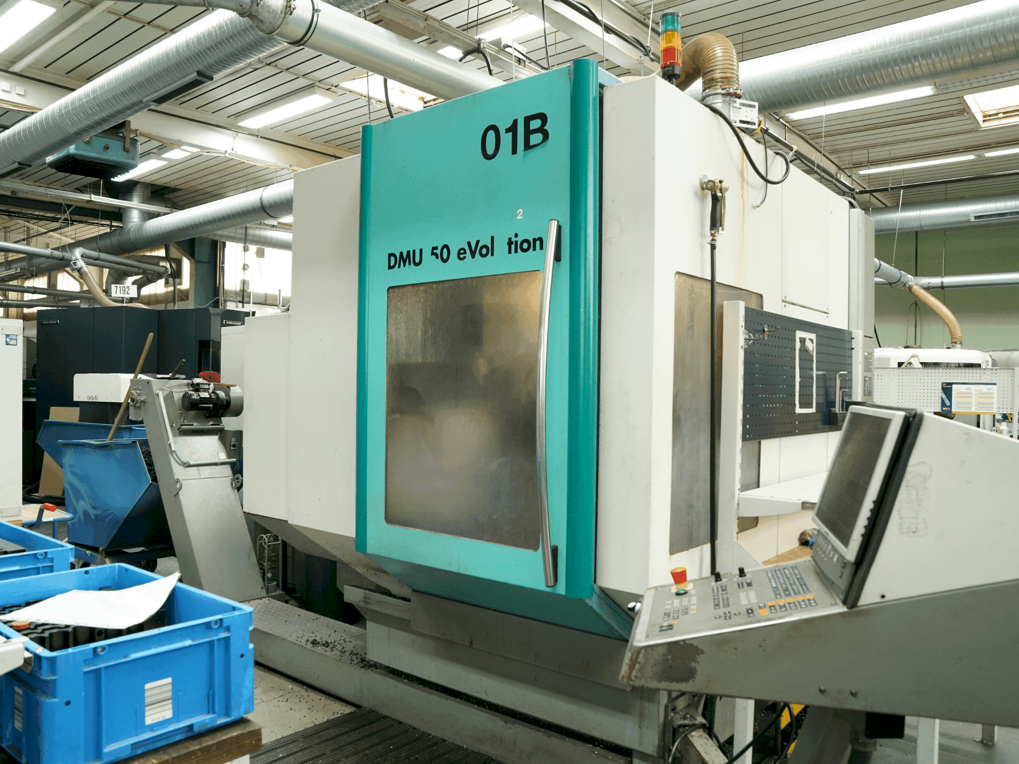 Koneen DECKEL MAHO DMU 50 Evolution (2000) etunäkymä