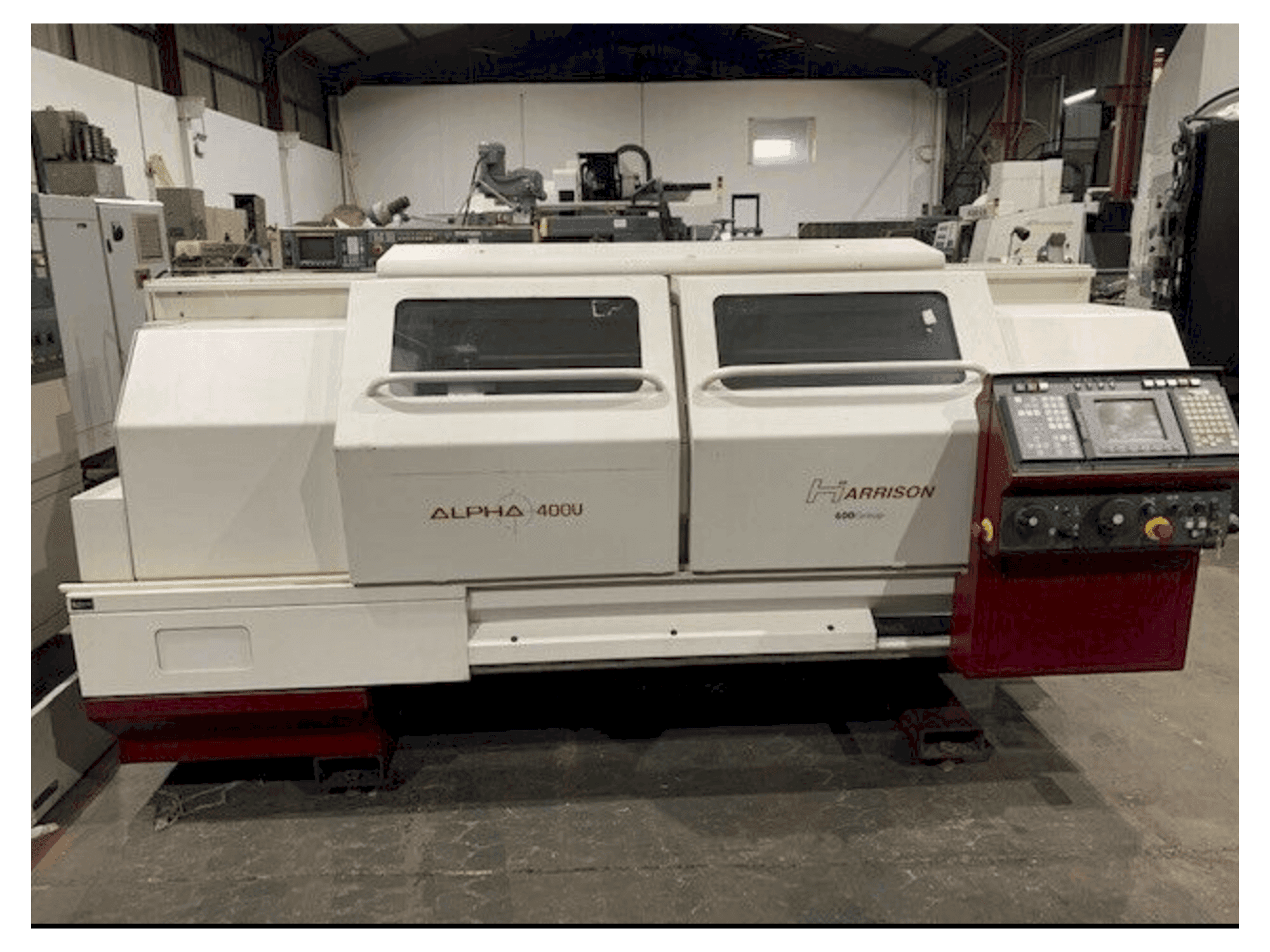 Koneen Harrison ALPHA 400 U etunäkymä