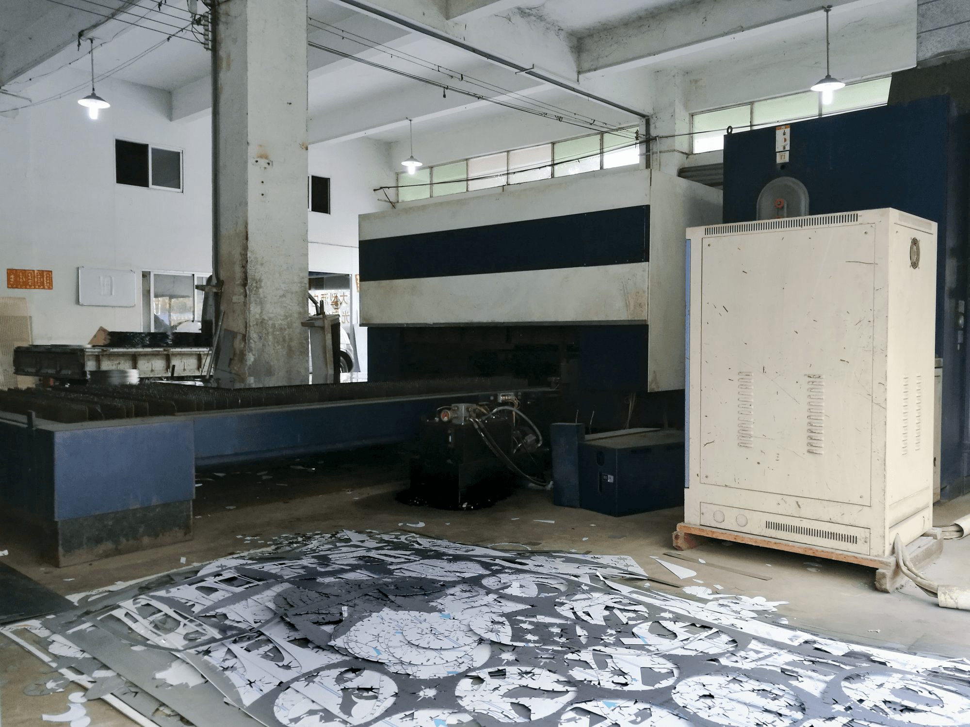 Koneen 1 Trumpf oikea näkymä TruLaser 3030