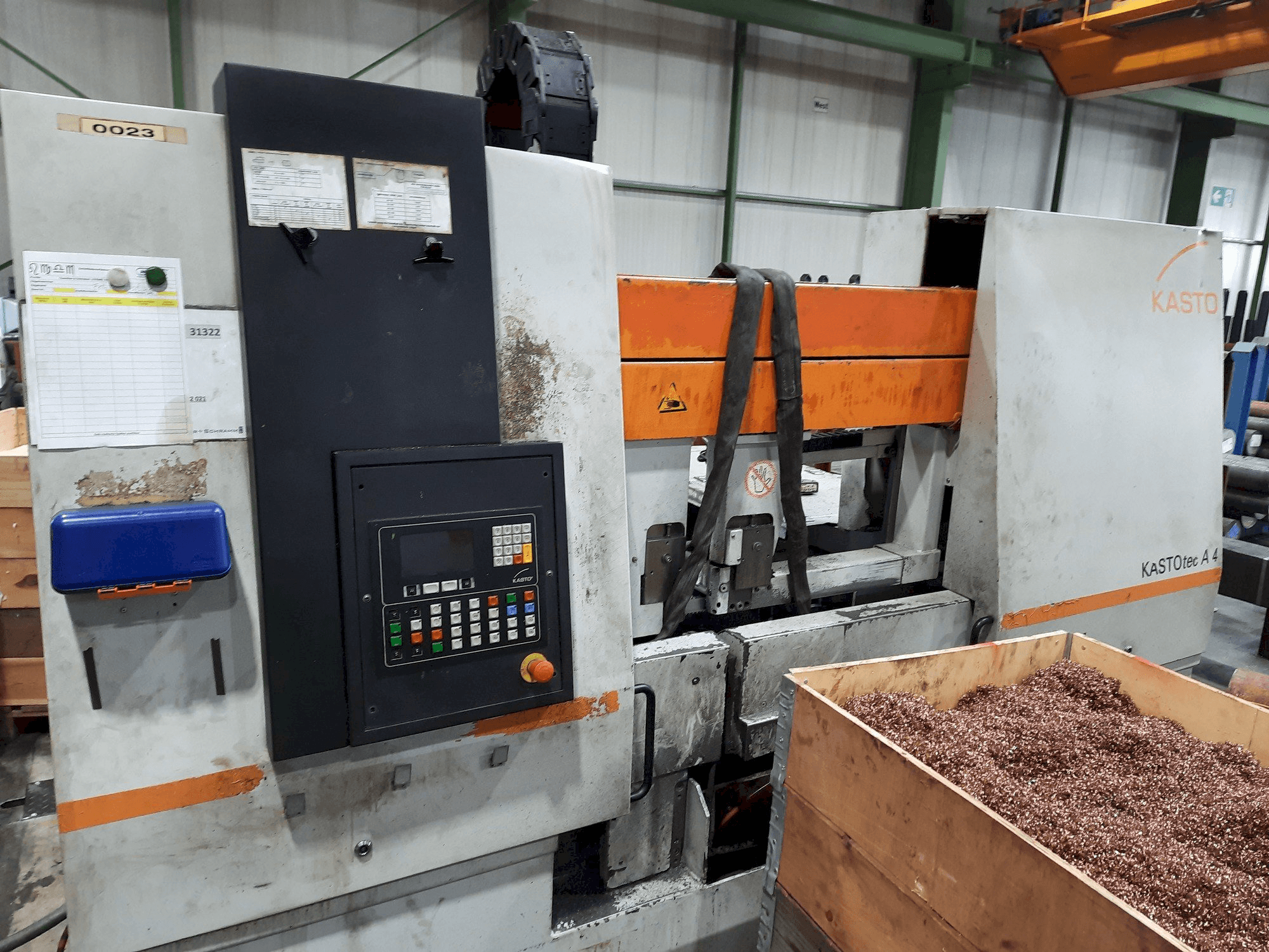 Koneen KASTO tec A 4 etunäkymä