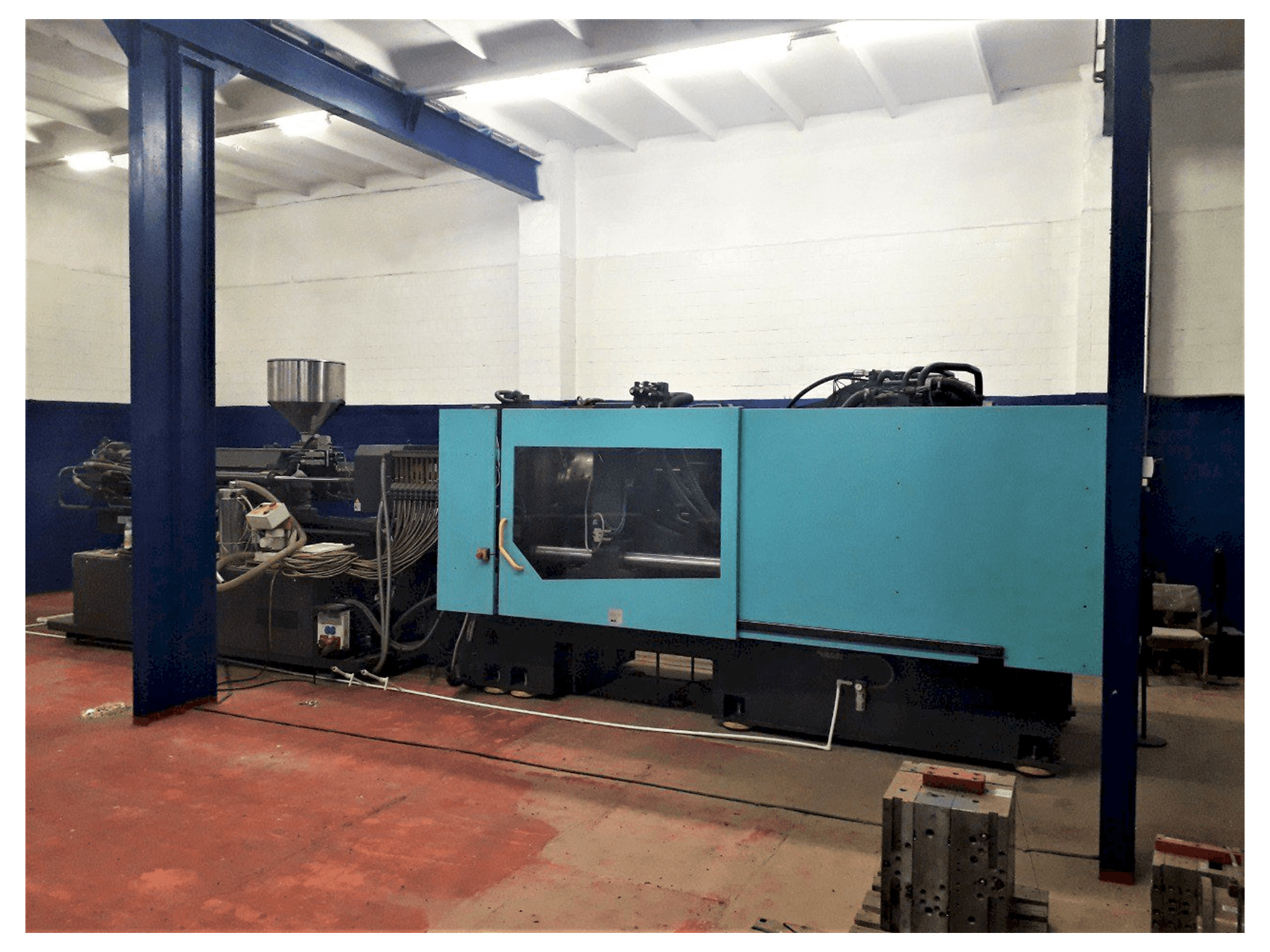 Koneen DEMAG Systec Sumitomo 500/9200- 6400 etunäkymä