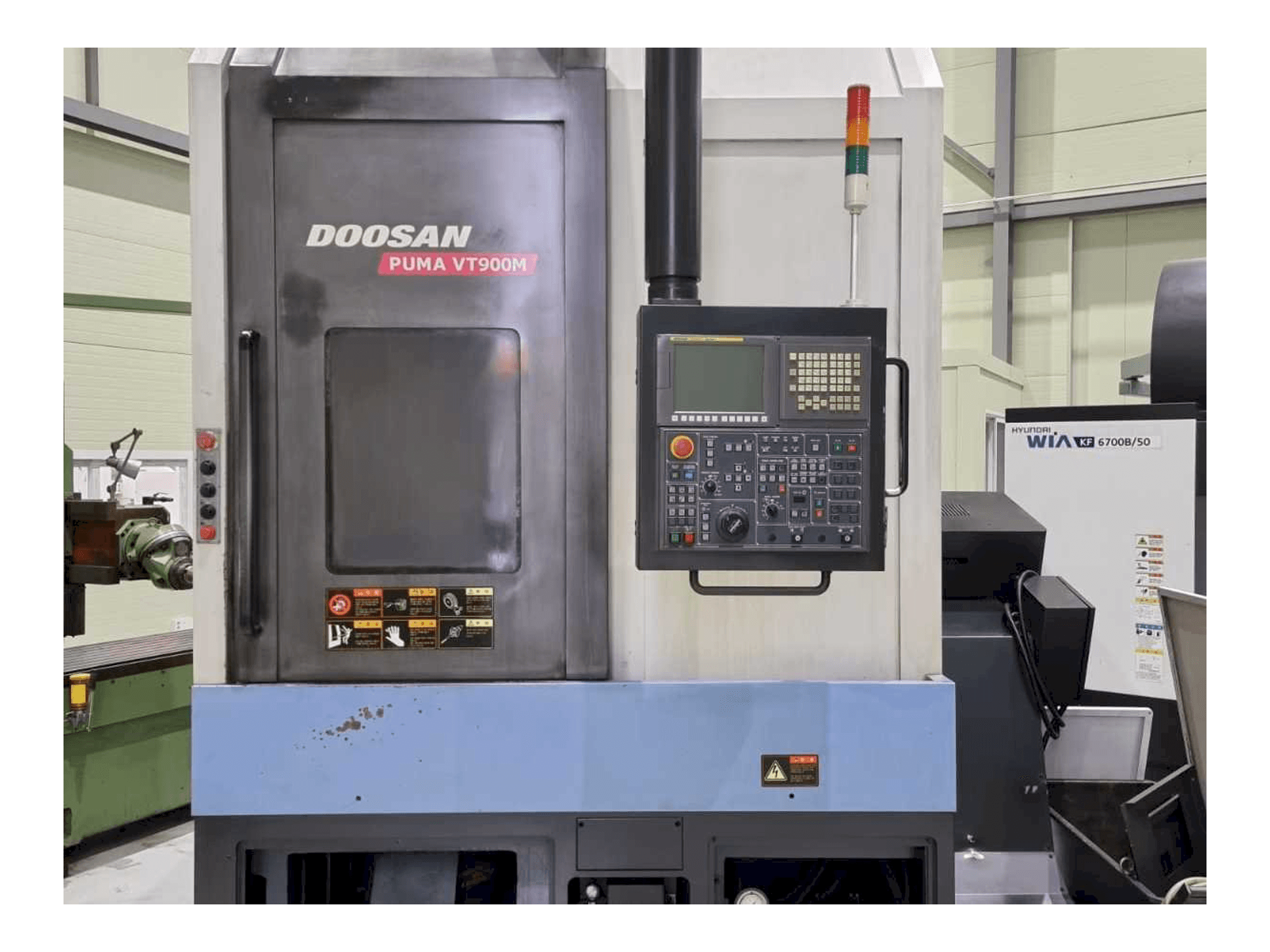 Koneen Doosan PUMA VT900M etunäkymä