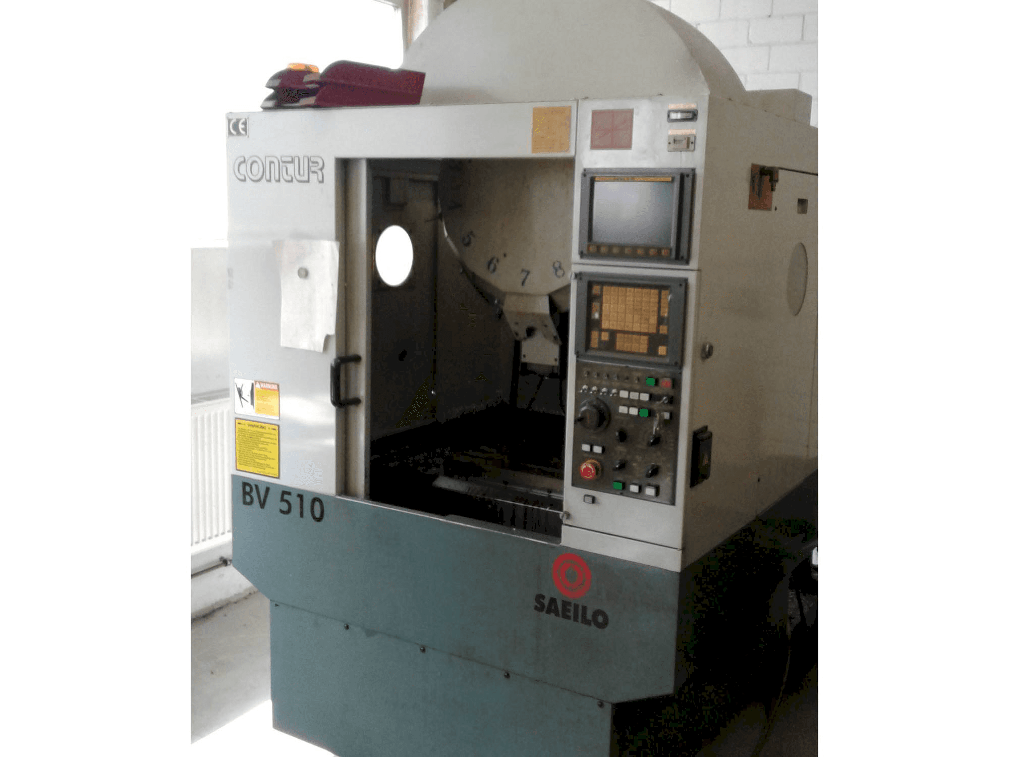 Koneen Saeilo BV 510 etunäkymä