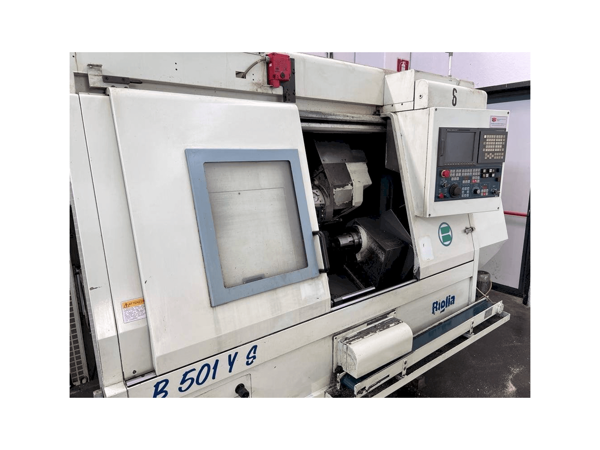 Koneen Biglia B501YS etunäkymä