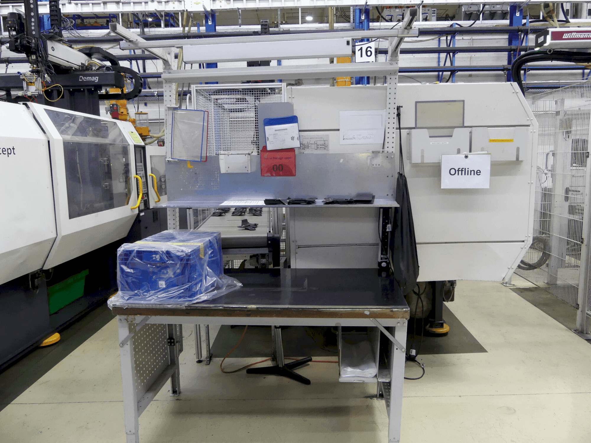 Koneen DEMAG Ergo-Tech 250-1450 etunäkymä