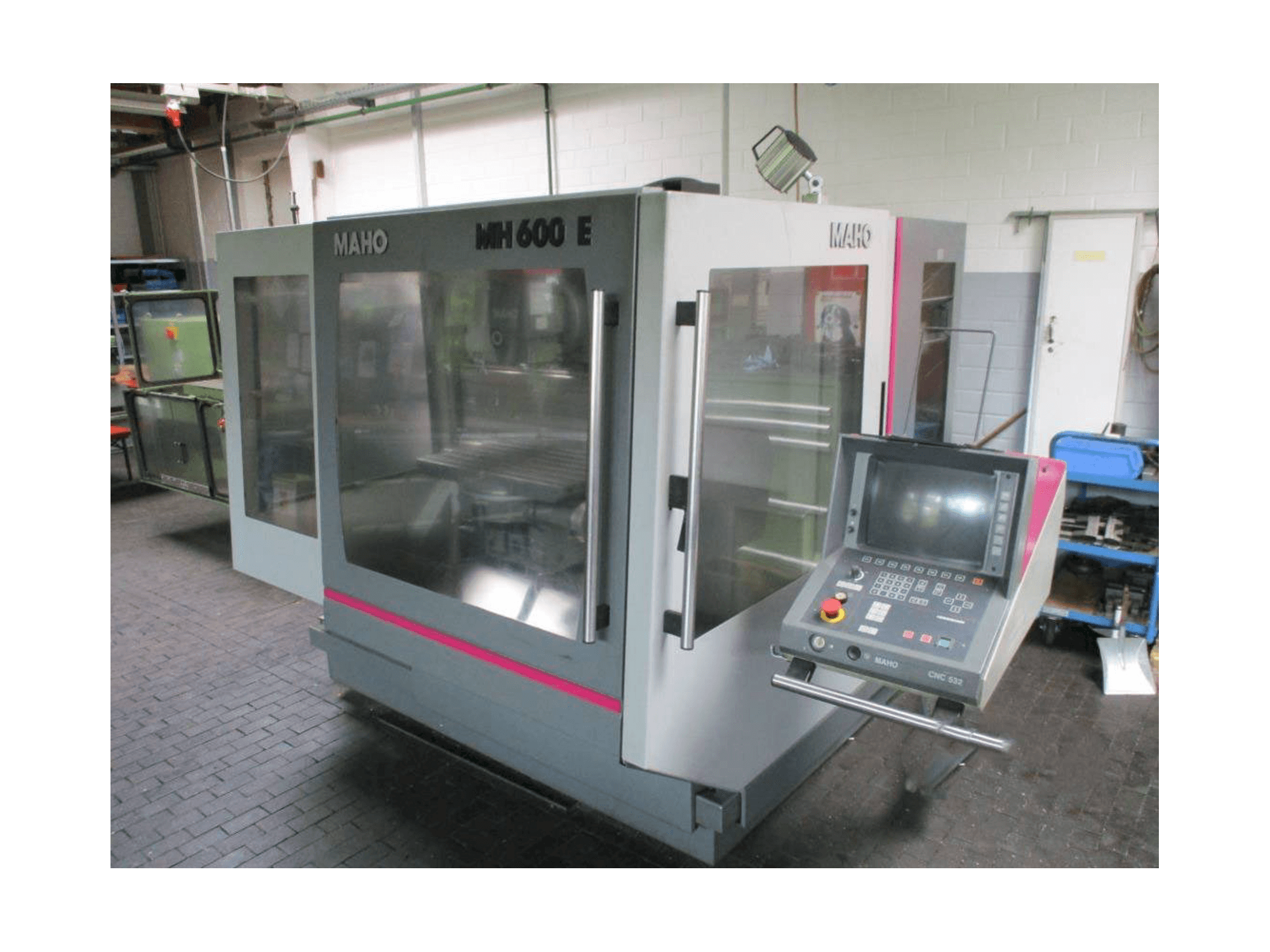Koneen MAHO MAHO 600 E etunäkymä