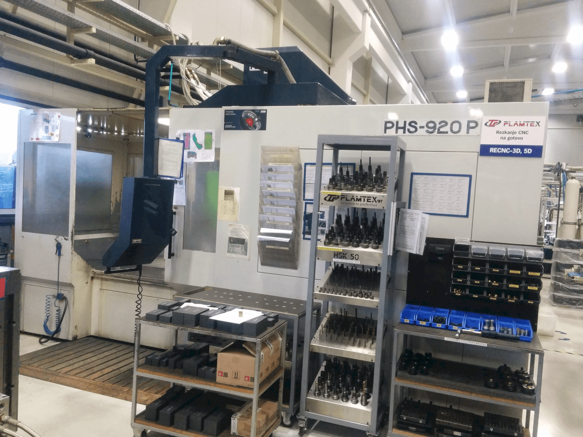 Koneen Parpas PHS 920P etunäkymä