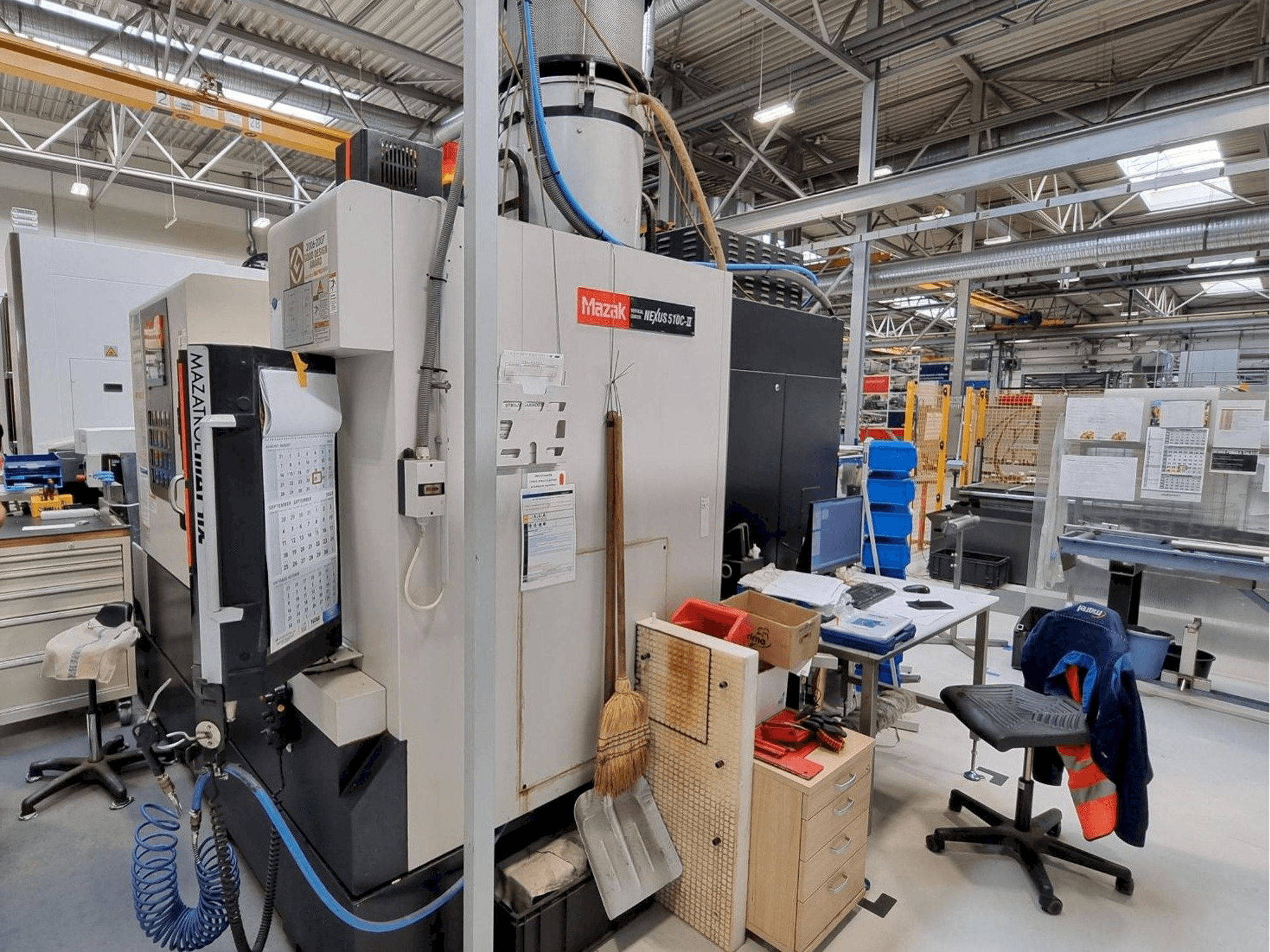 Koneen Mazak Nexus 510C - II etunäkymä