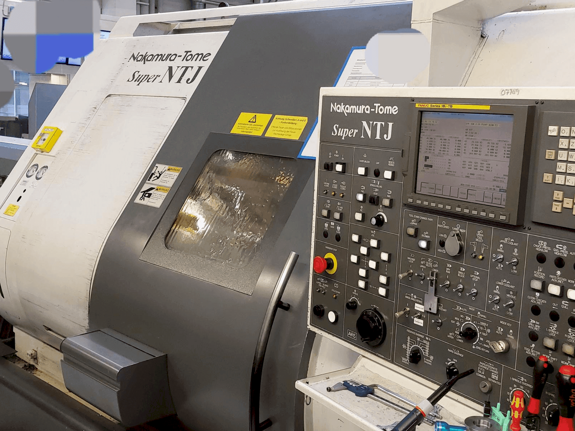 Koneen NAKAMURA Super NTJ (2006) etunäkymä