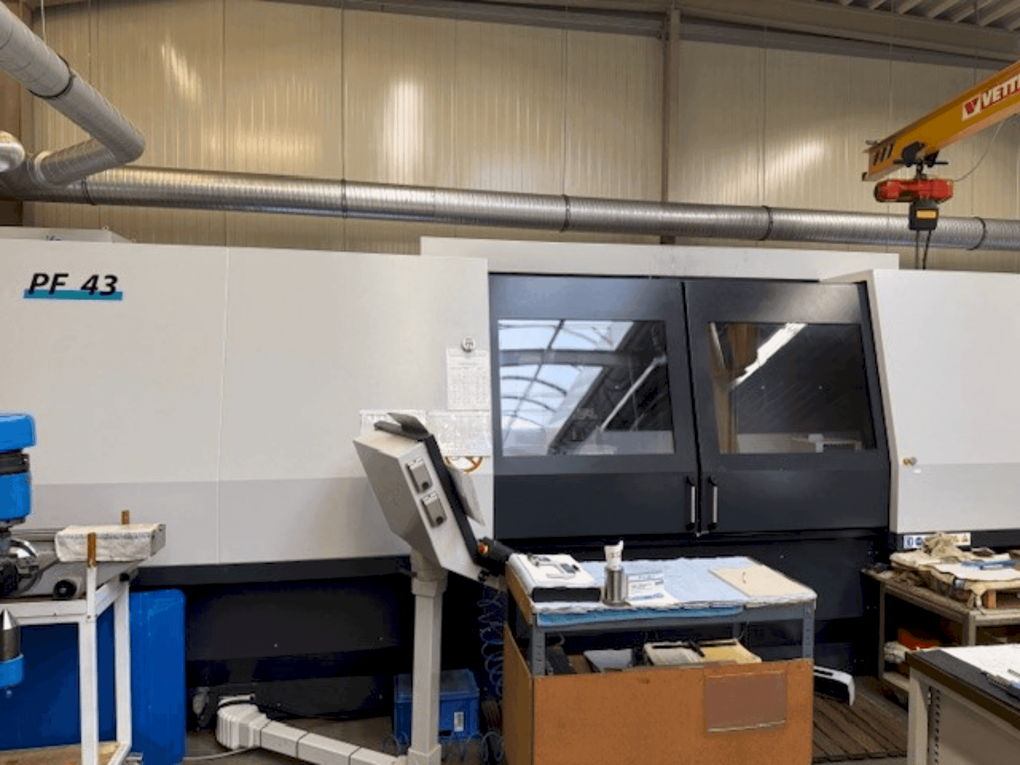 Koneen Schaudt GSN PF43 etunäkymä