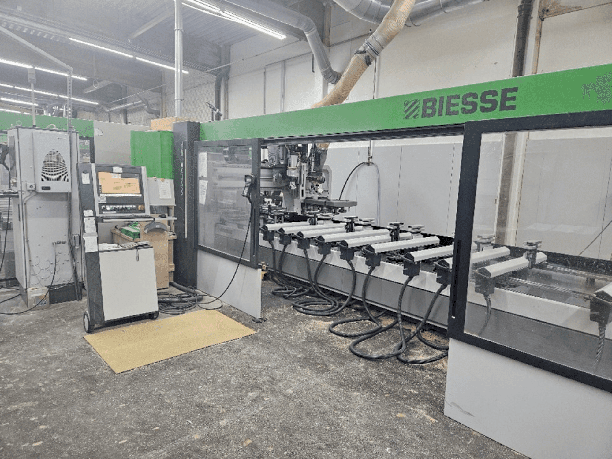 Koneen BIESSE WINDOW PRODUCTION LINE WEINIG / BIESSE etunäkymä