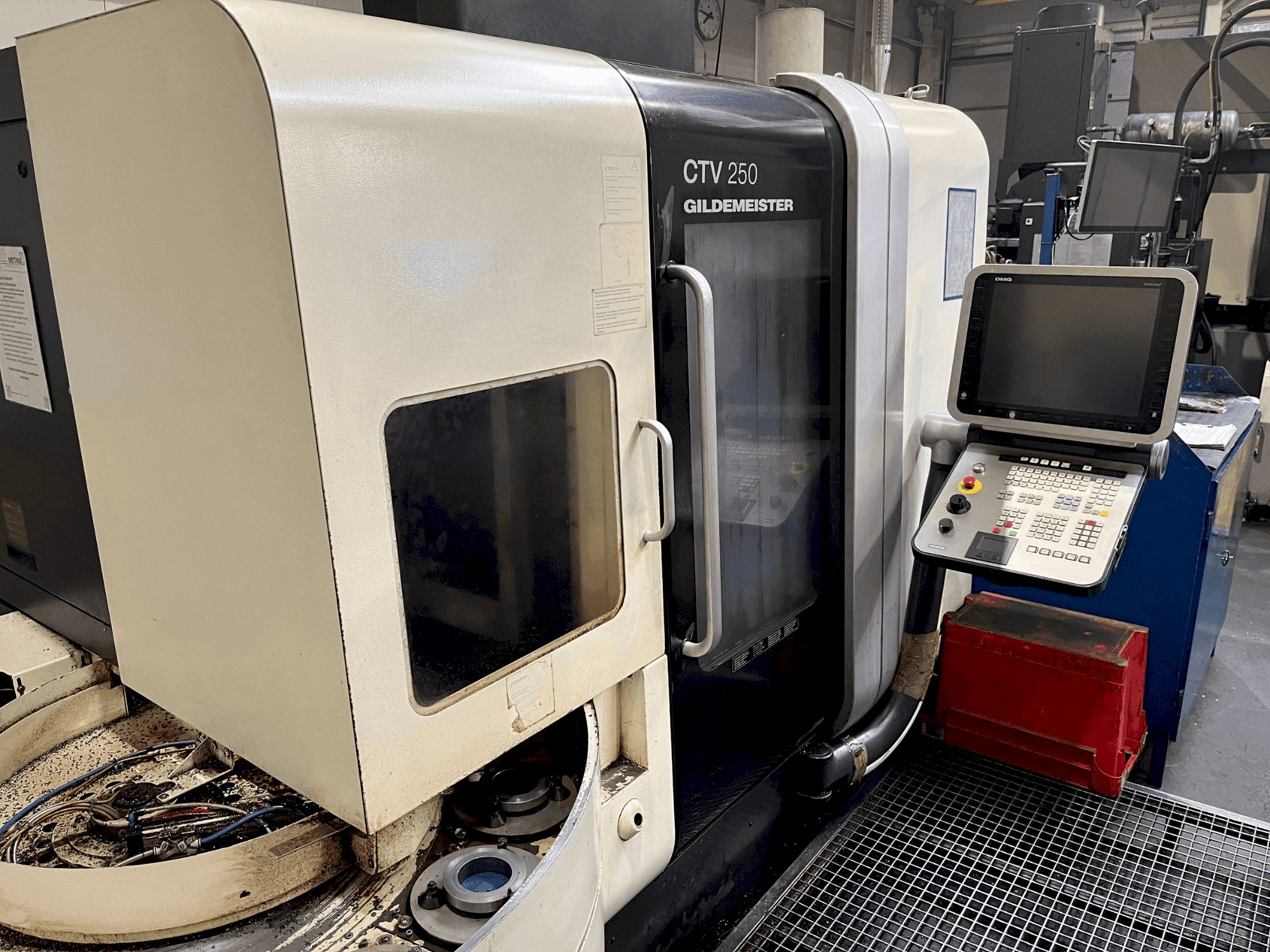 Koneen DMG GILDEMEISTER CTV 250 etunäkymä