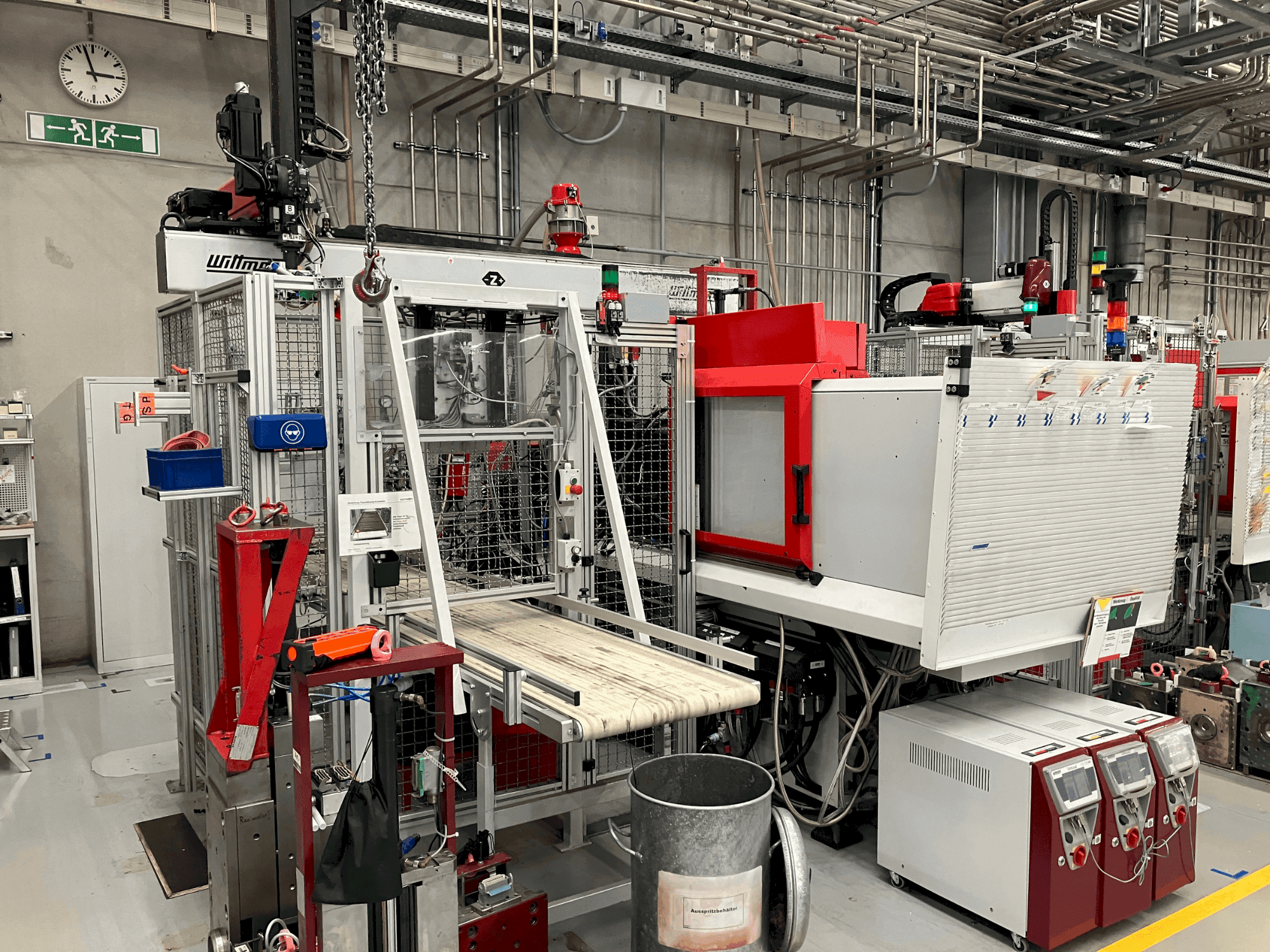 Koneen Arburg Allrounder 420 S 800-350 etunäkymä