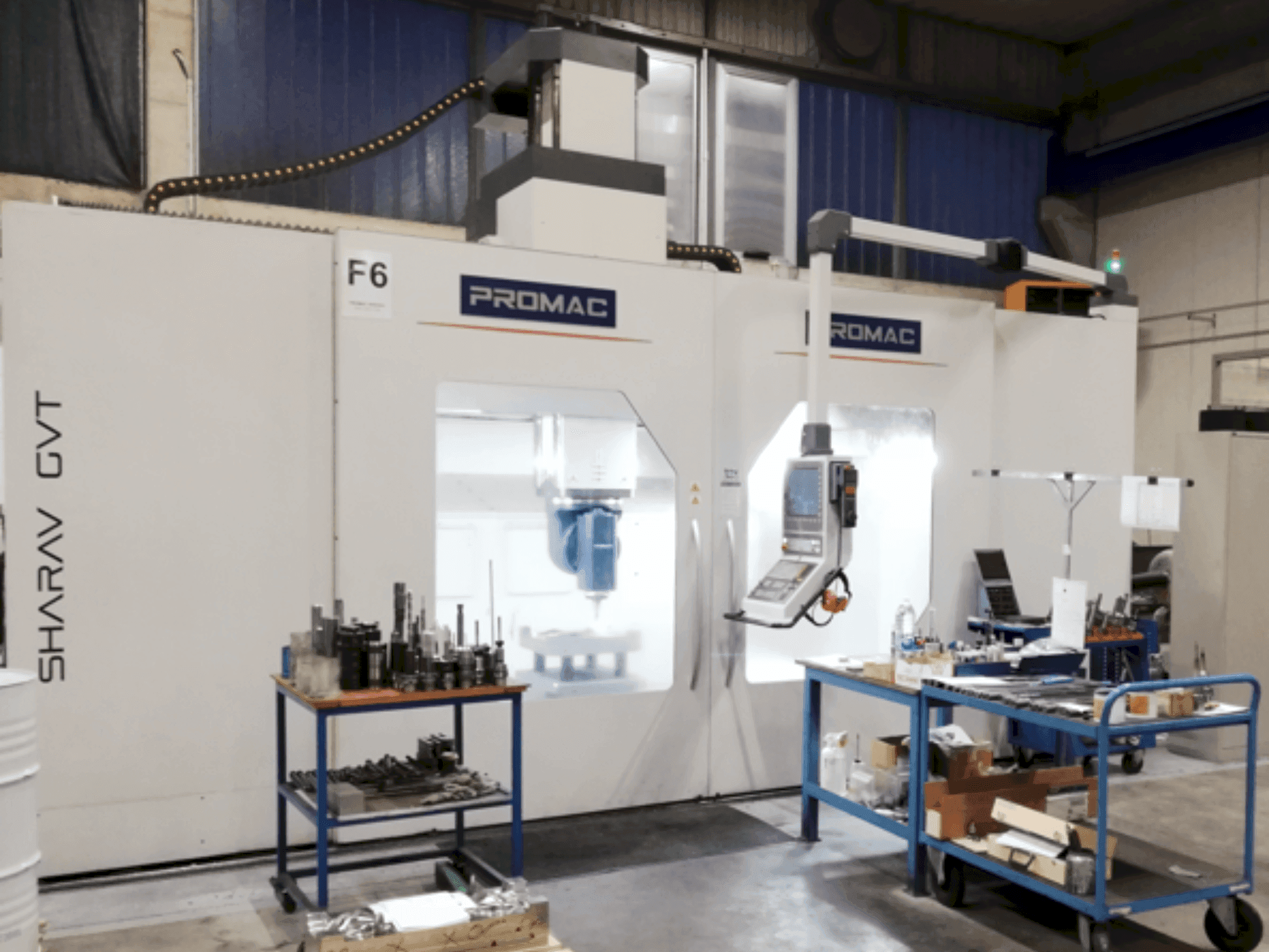 Koneen PROMAC SHARAV GTV 3.5 etunäkymä