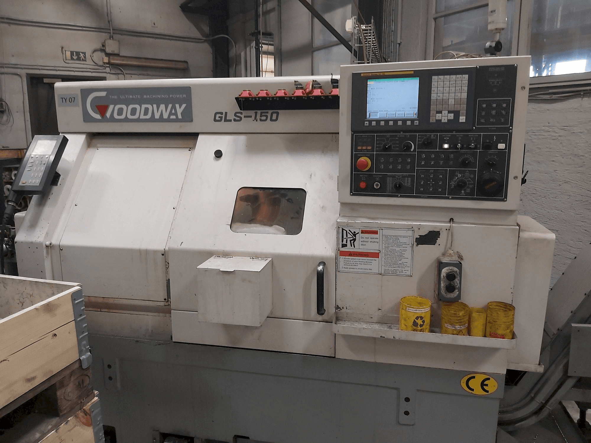 Koneen Goodway GLS-150 etunäkymä