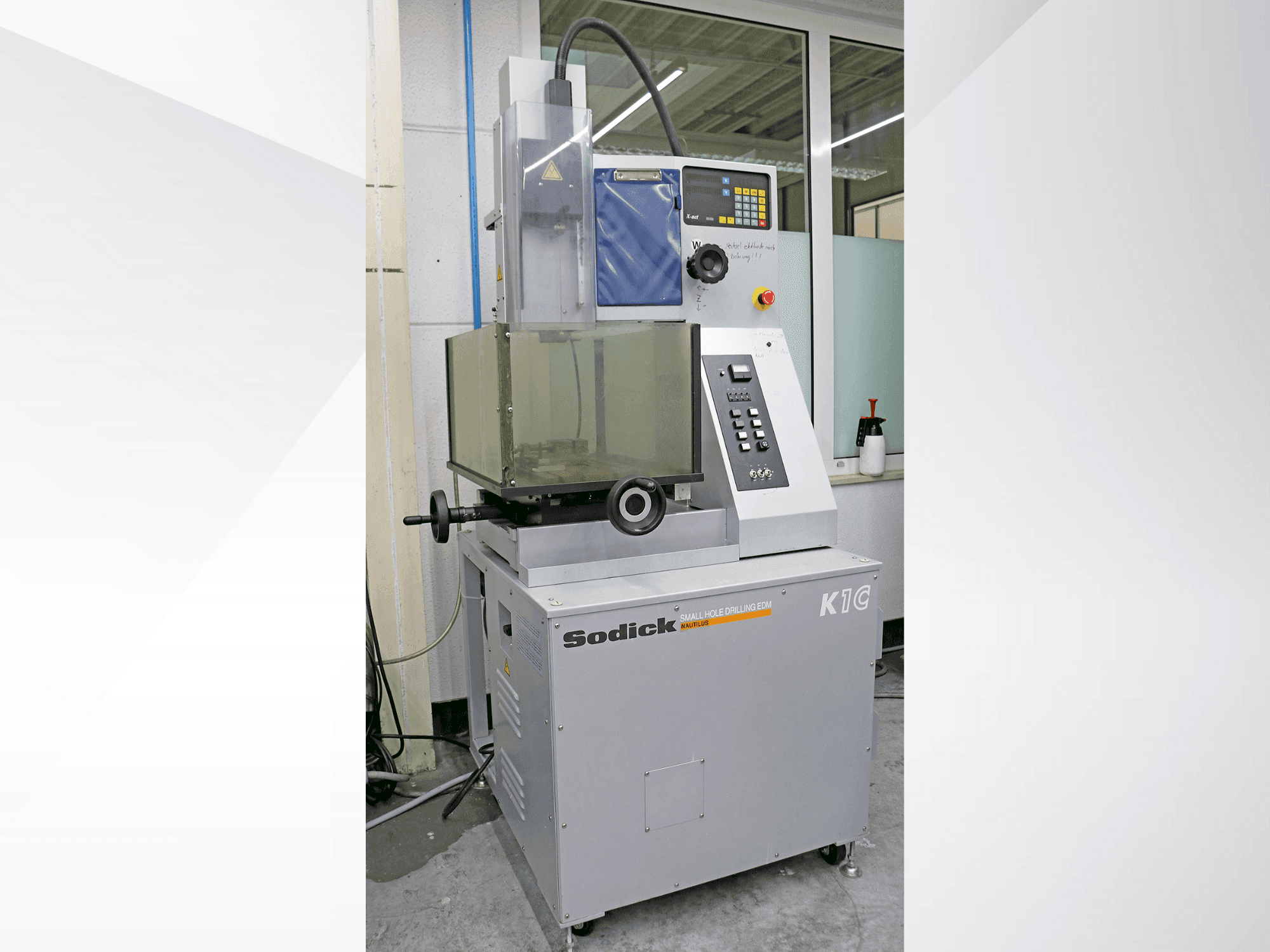 Koneen Sodick KIC etunäkymä