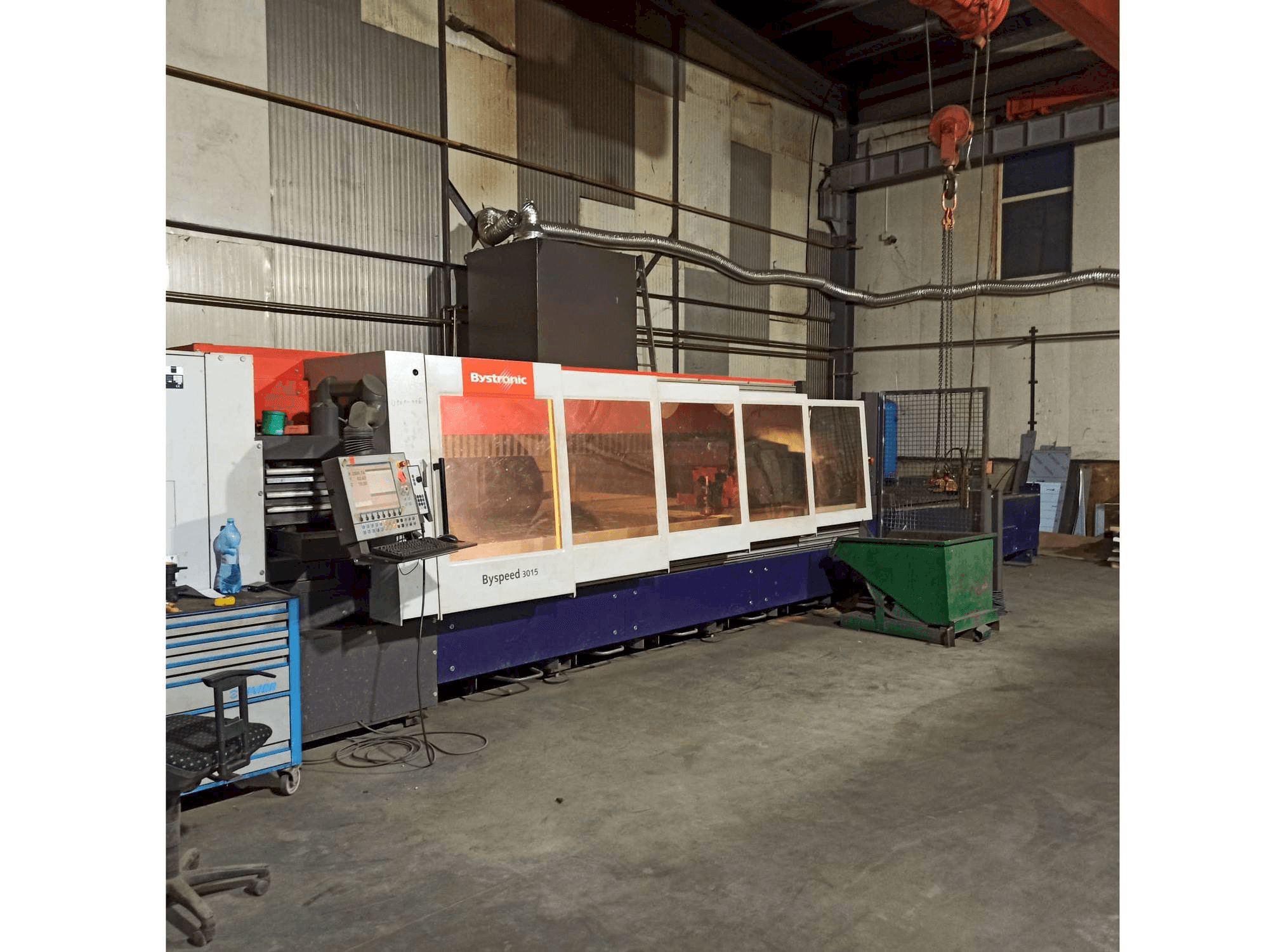 Koneen Bystronic BySpeed 3015 etunäkymä