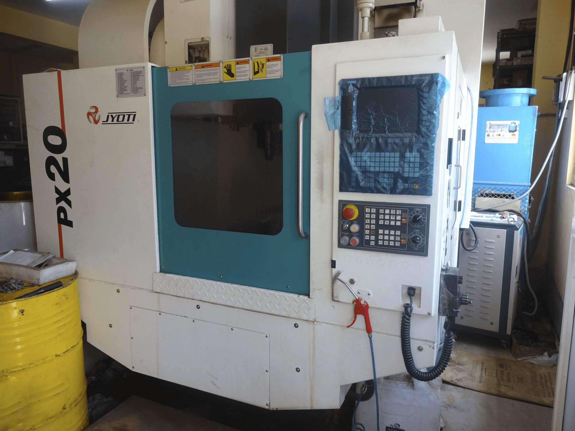 Koneen 1 JYOTI etunäkymäPX-20