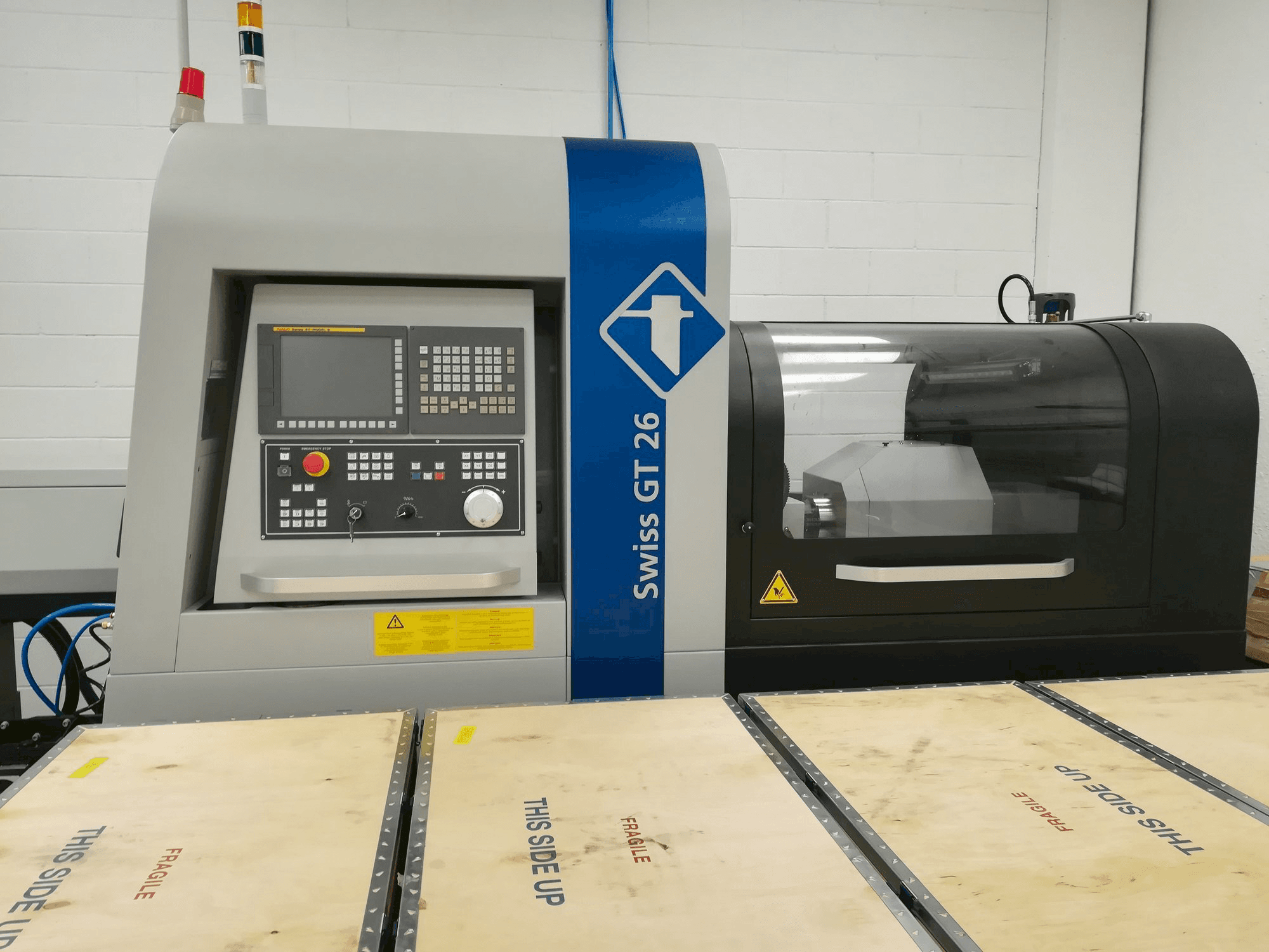 Koneen Swiss GT 26 etunäkymä