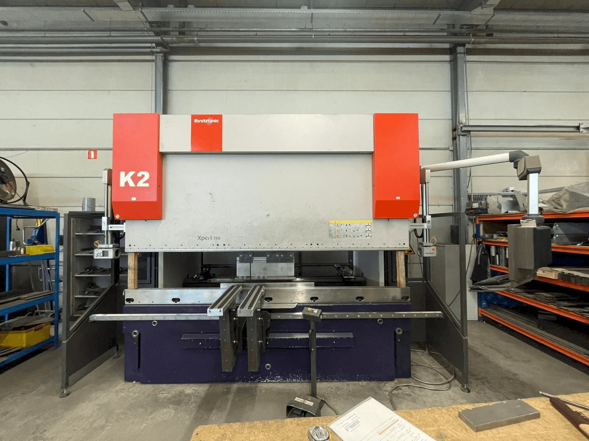 Koneen Bystronic Xpert 150 x 3100 K2 etunäkymä
