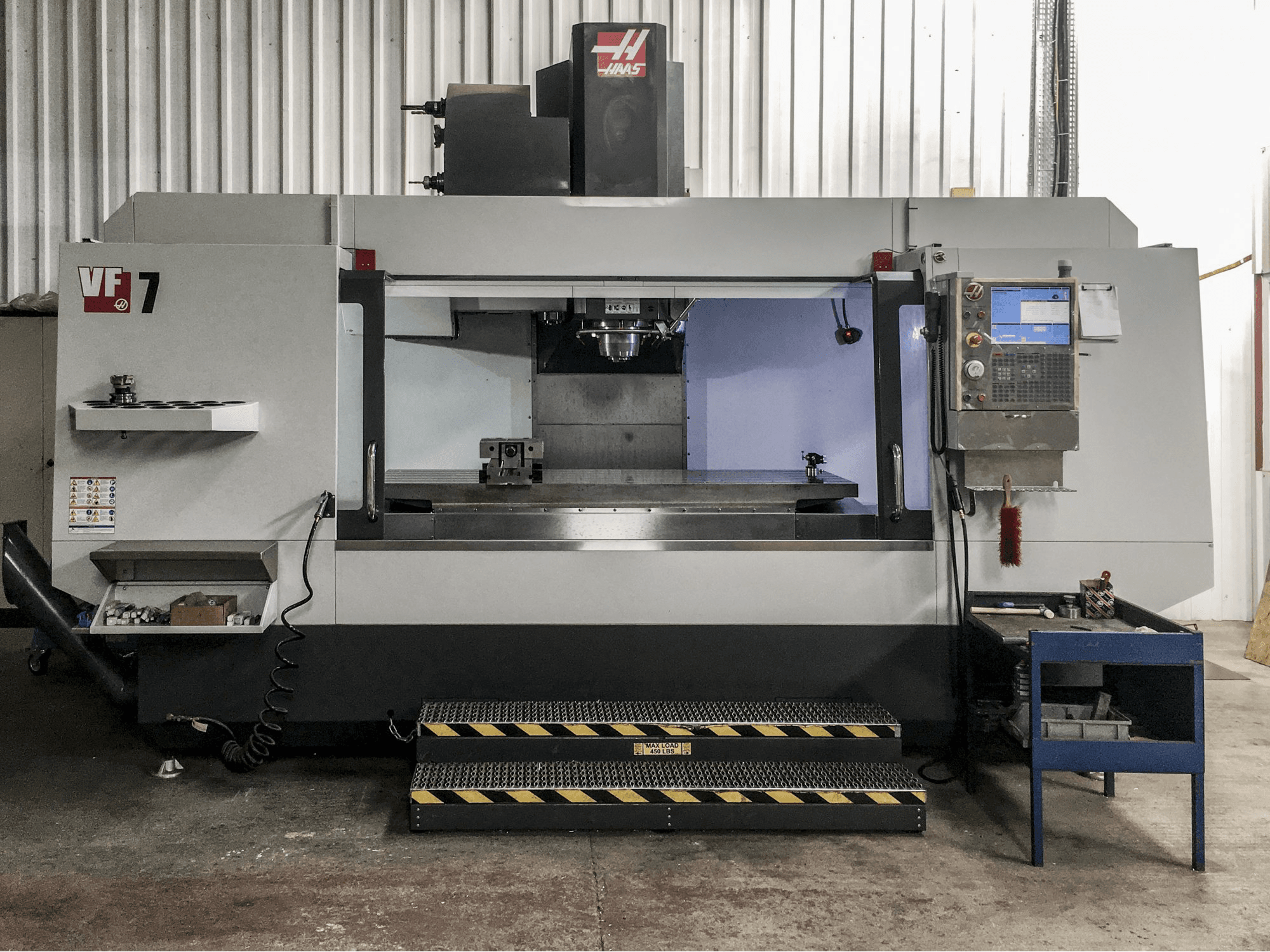Koneen HAAS etunäkymäVF-7/50