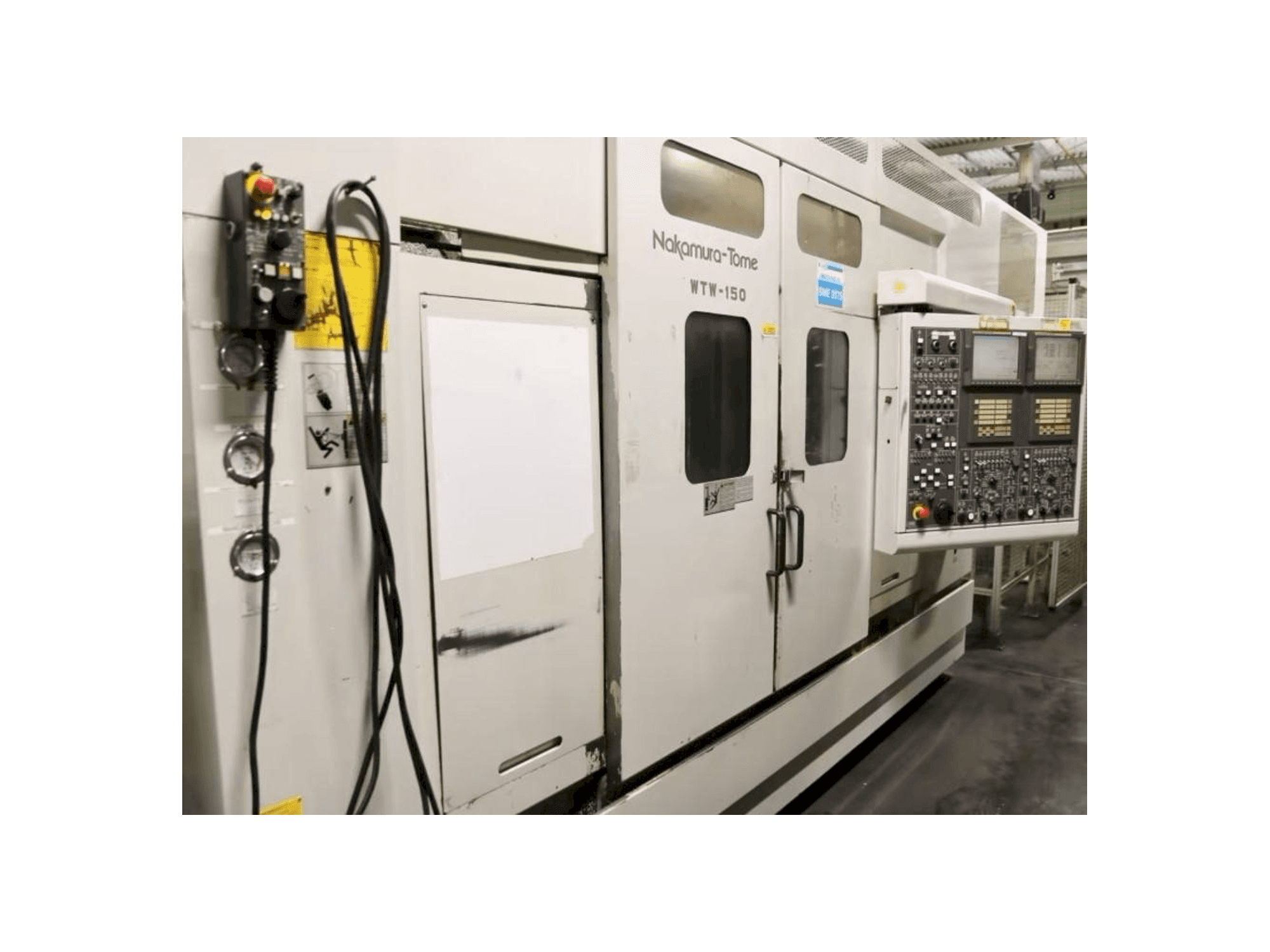 Koneen NAKAMURA-TOME WTW-150 vasen näkymä