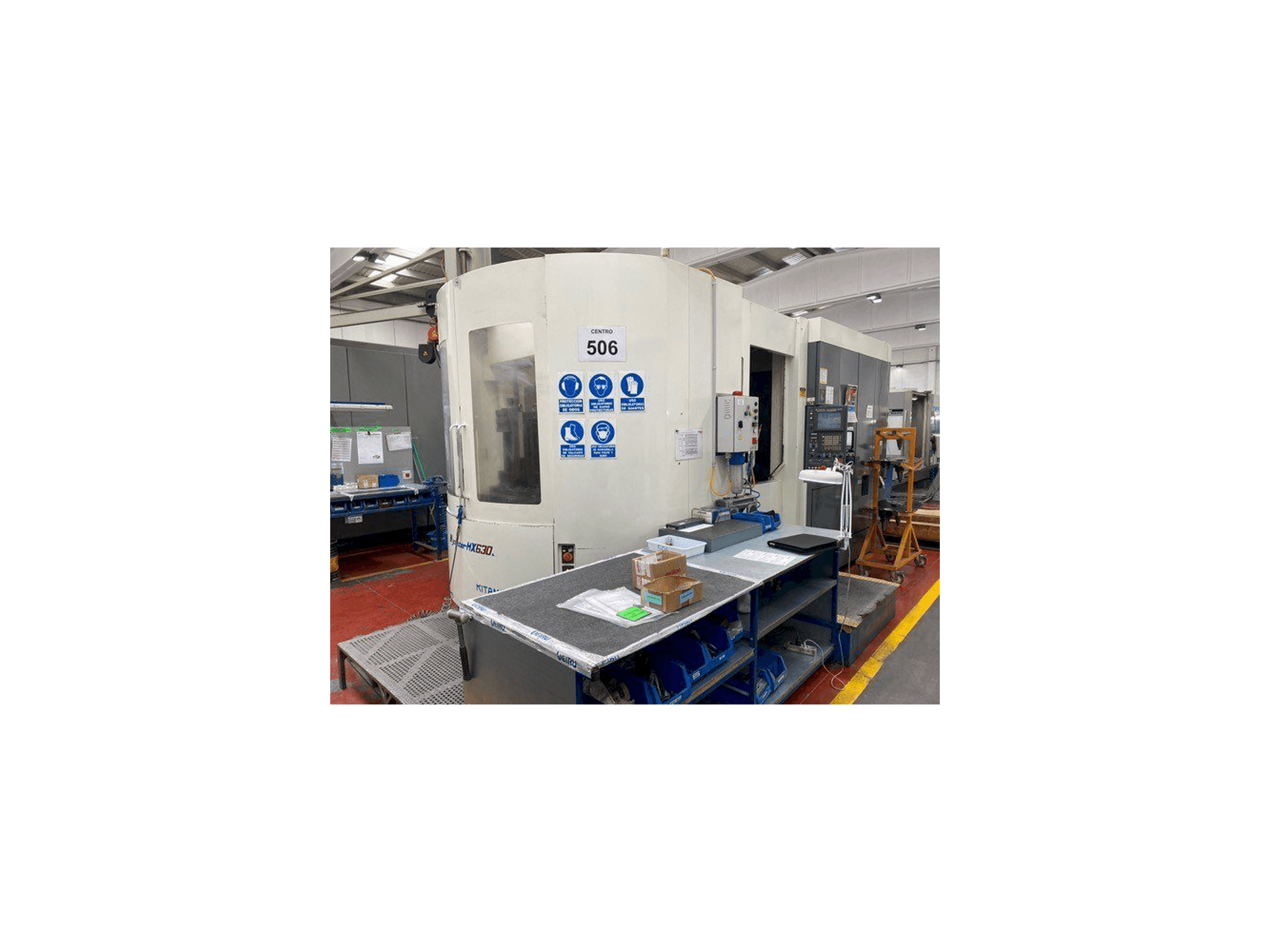 Koneen Kitamura Mycenter HX630L etunäkymä