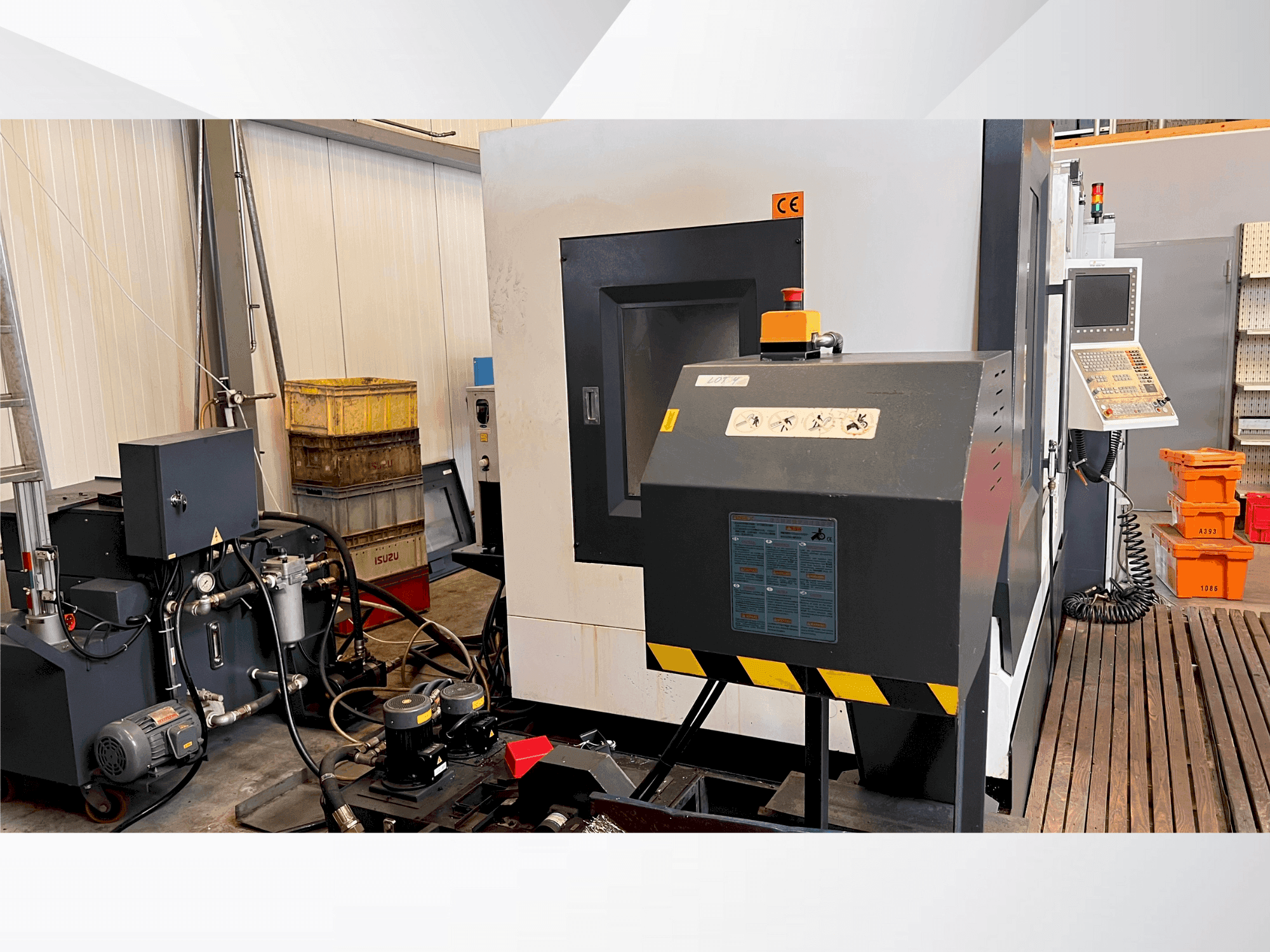 Koneen POSmill C 1050 etunäkymä