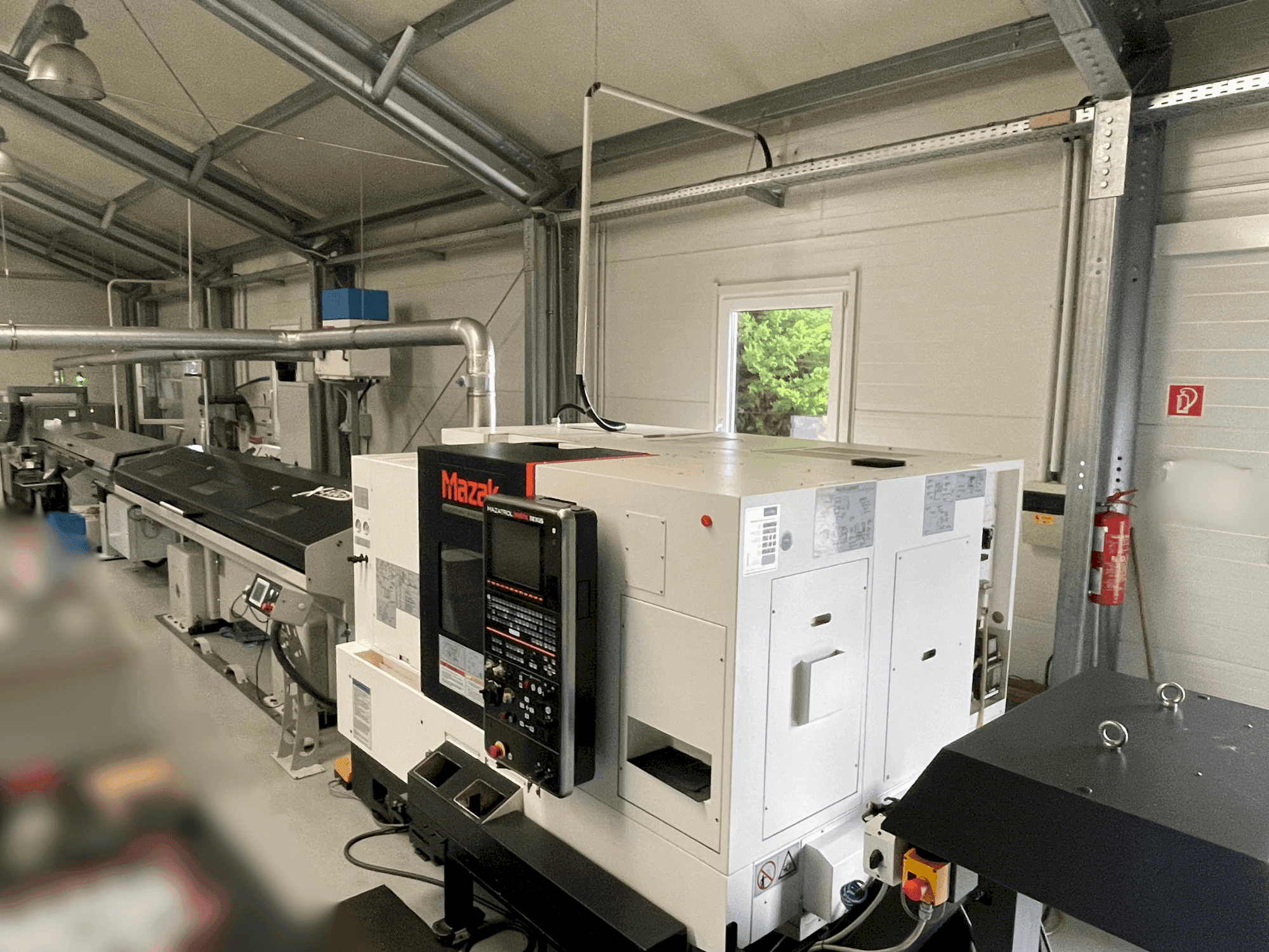 Koneen Mazak Quick Turn Nexus 200-II MS etunäkymä