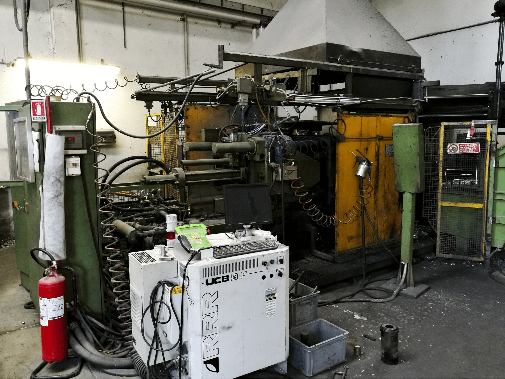 Koneen Buehler vasen näkymä H-250 B