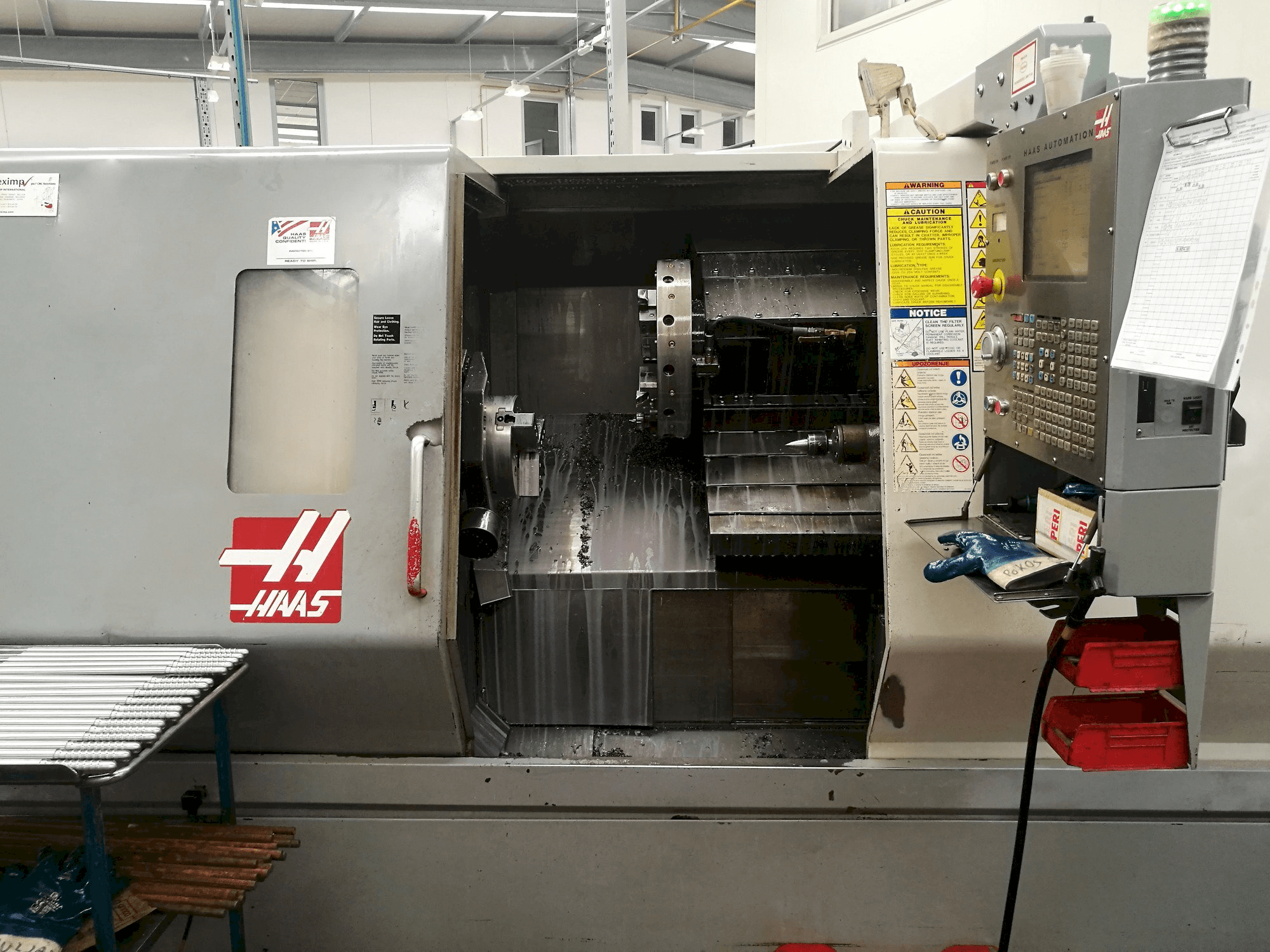Koneen HAAS SL-30THE etunäkymä