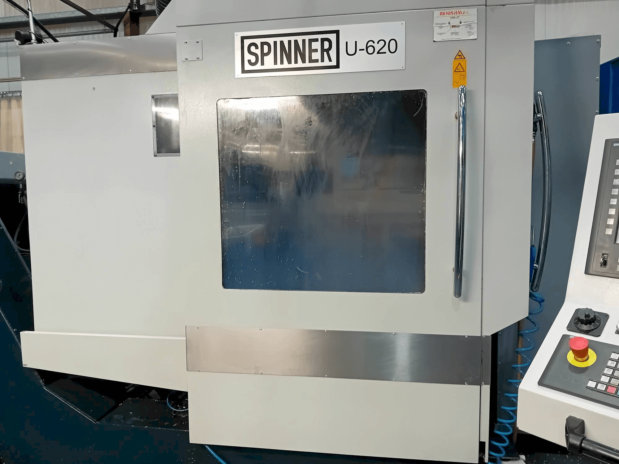 Koneen SPINNER U5-620 etunäkymä